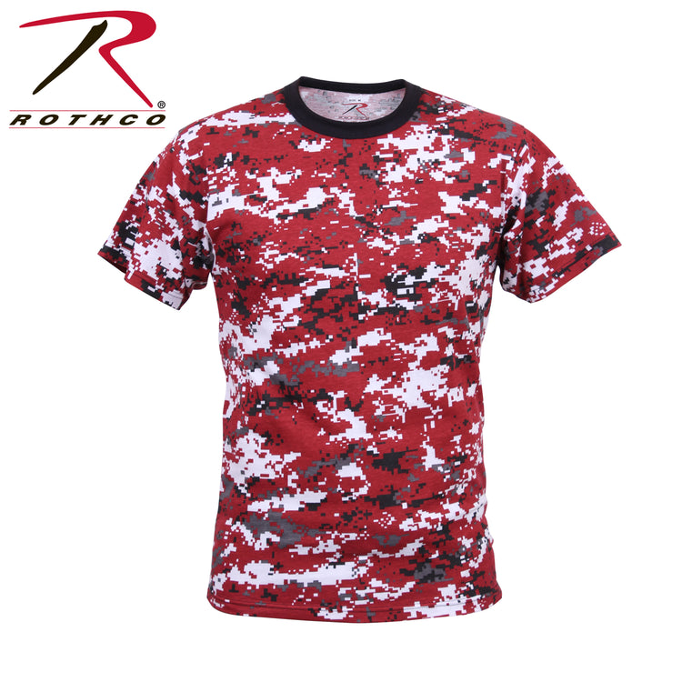 Red Digital Camo