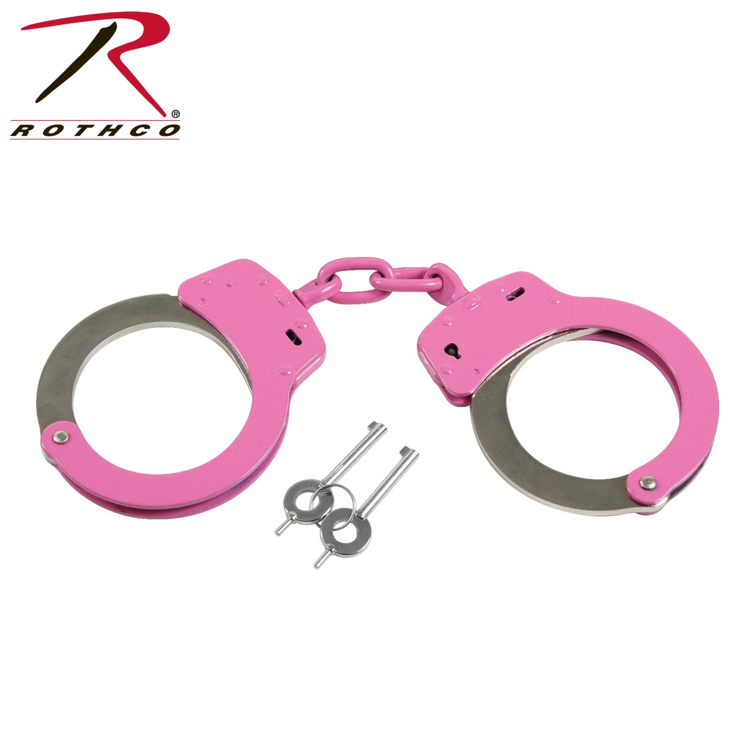 Pink Handcuffs With Belt Loop Pouch