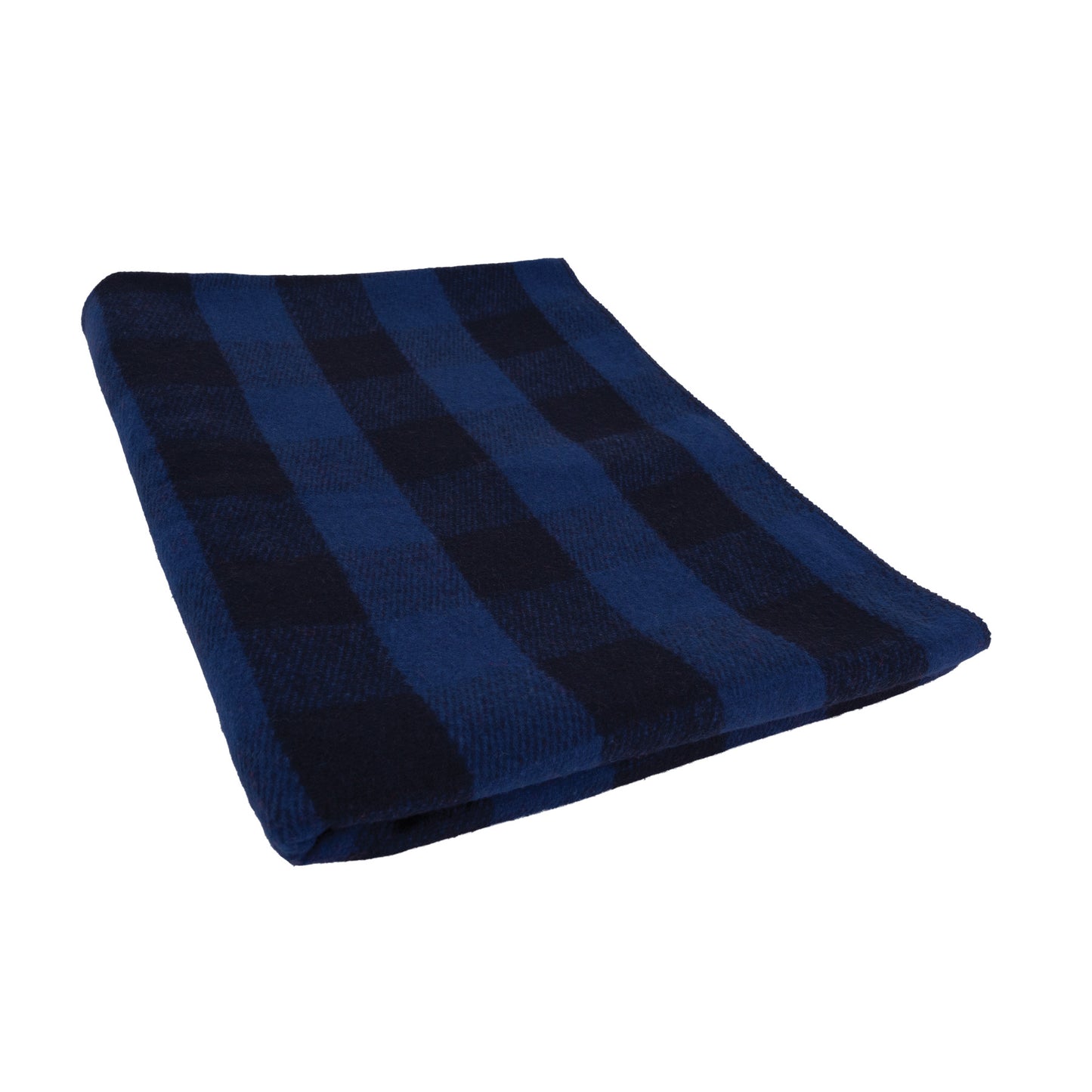 Plaid Wool Blanket 62"x 80"