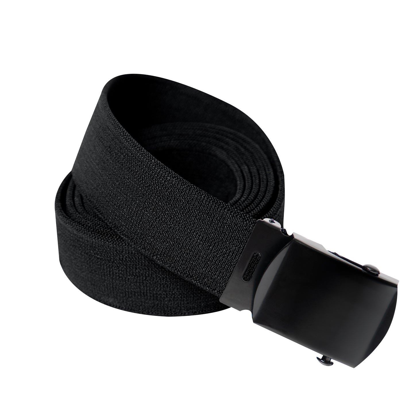 Elastic Stretch Web Belt - 54 Inches Long | Black