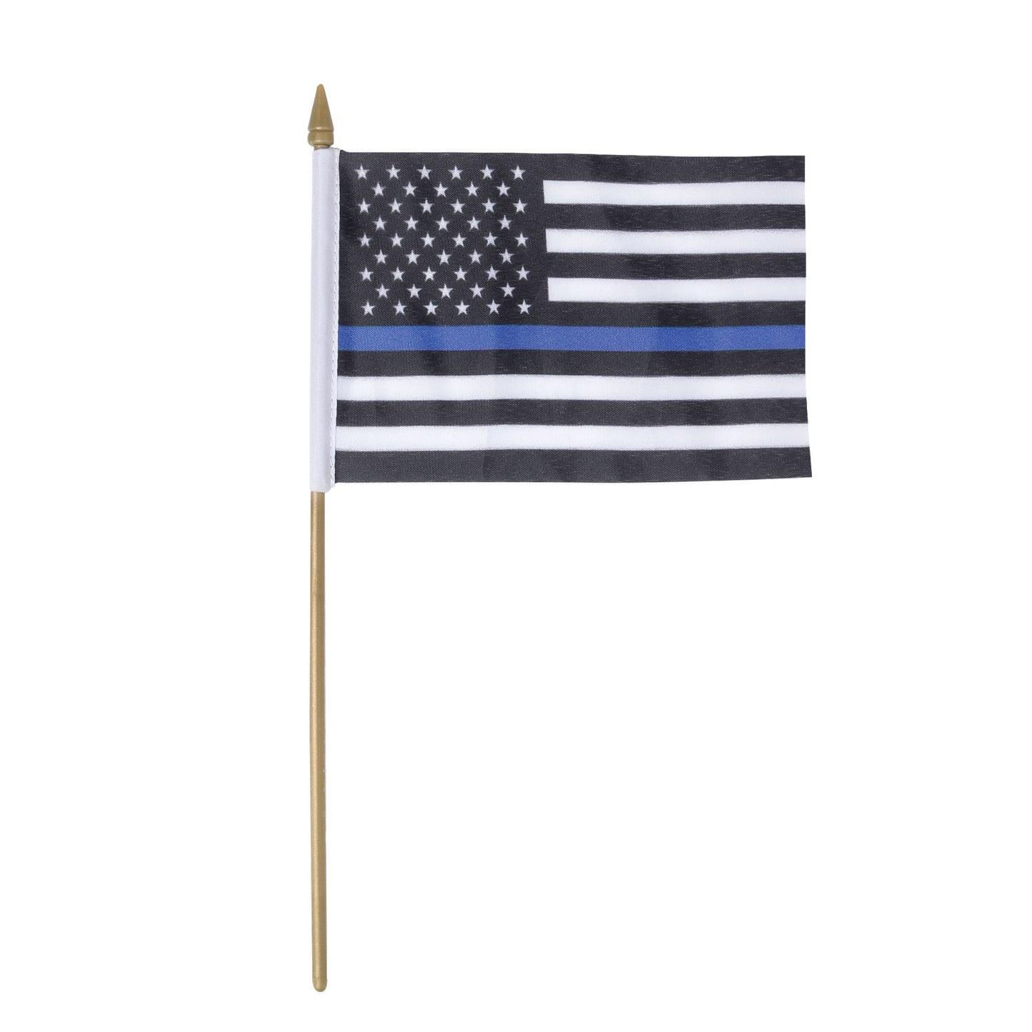 Thin Blue Line Stick Flag