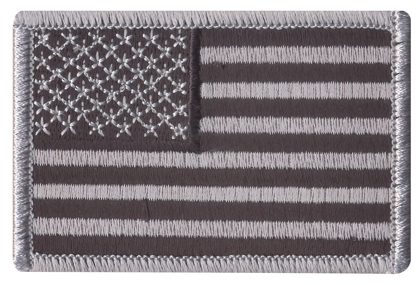 Iron On / Sew On Embroidered US Flag Patch