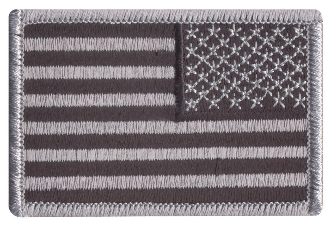 Iron On / Sew On Embroidered US Flag Patch