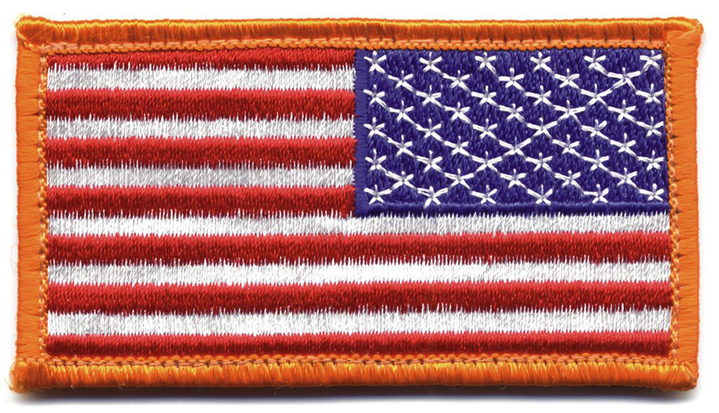 American Flag Patch - Hook Back