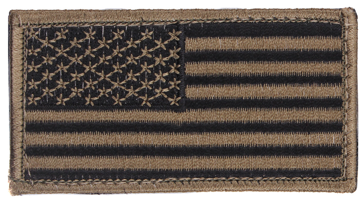 American Flag Patch - Hook Back