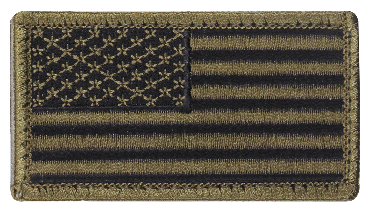 American Flag Patch - Hook Back