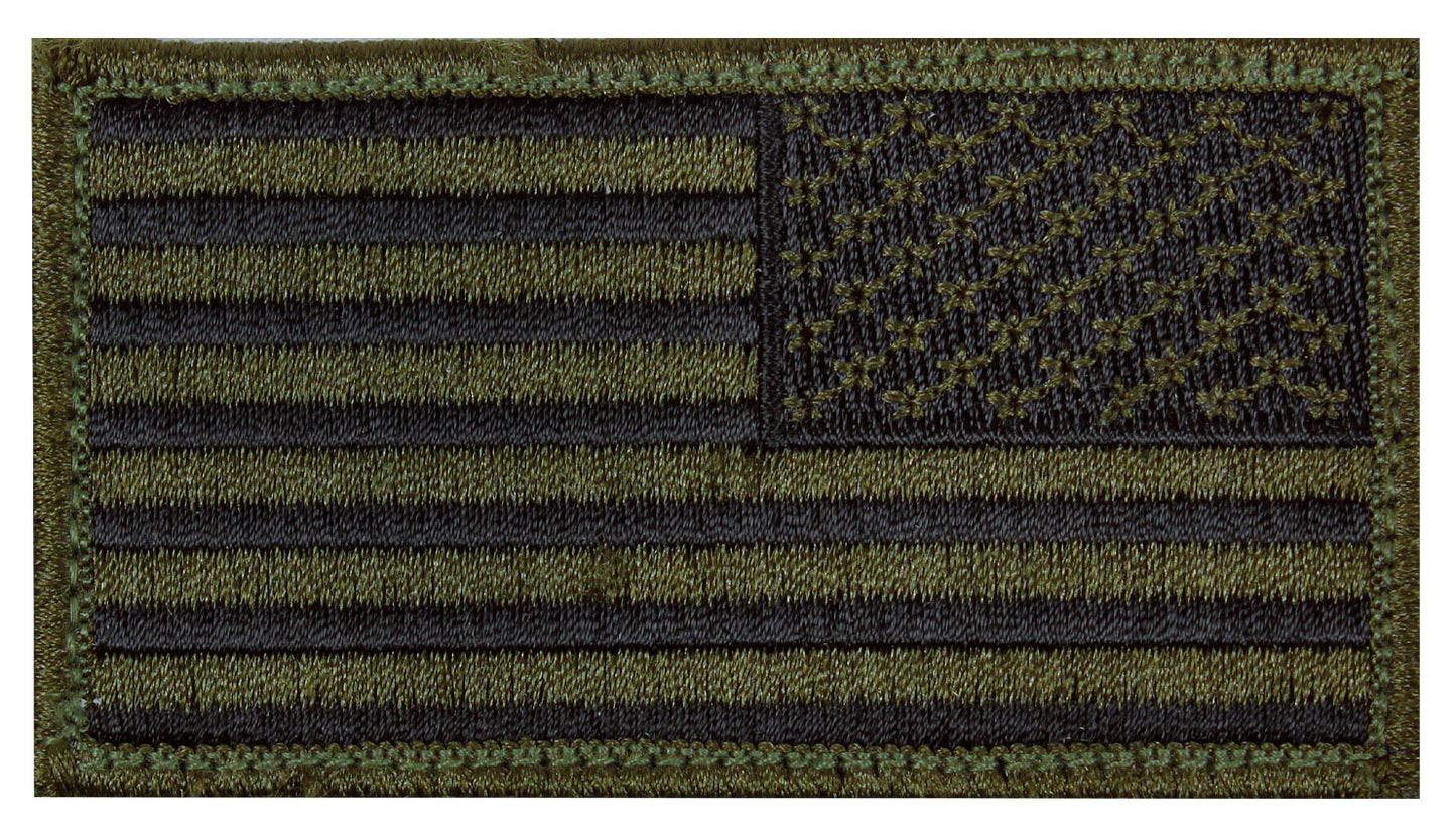 American Flag Patch - Hook Back