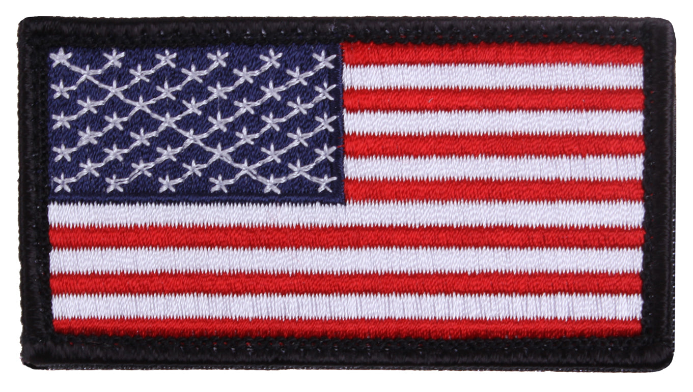 American Flag Patch - Hook Back