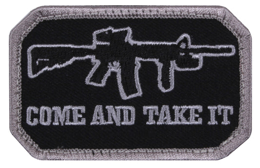 Come and Take It Morale Patch Black