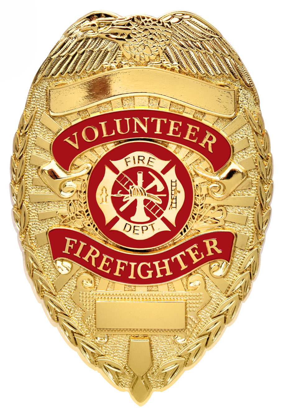 Deluxe Fire Department Badge