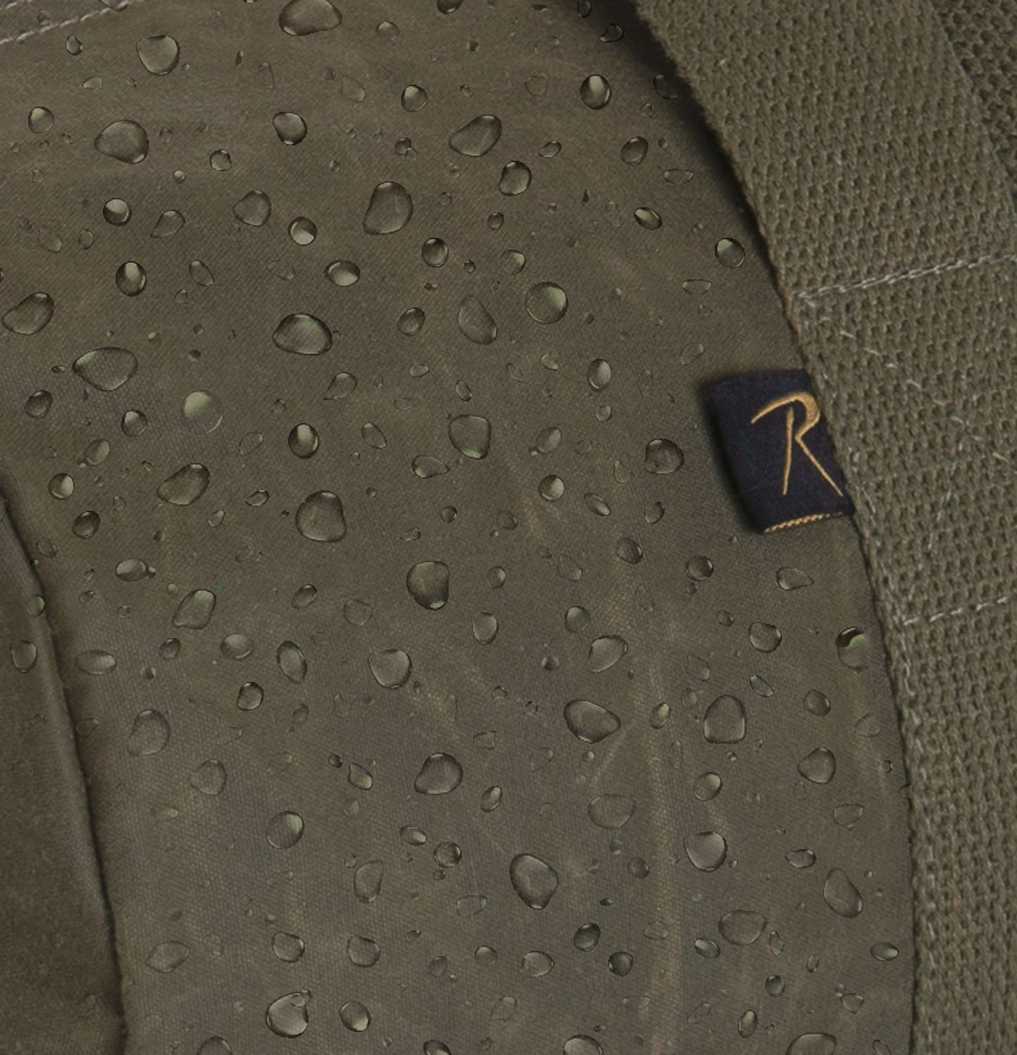 Waxed Canvas Shoulder Duffle Bag - 24 Inch