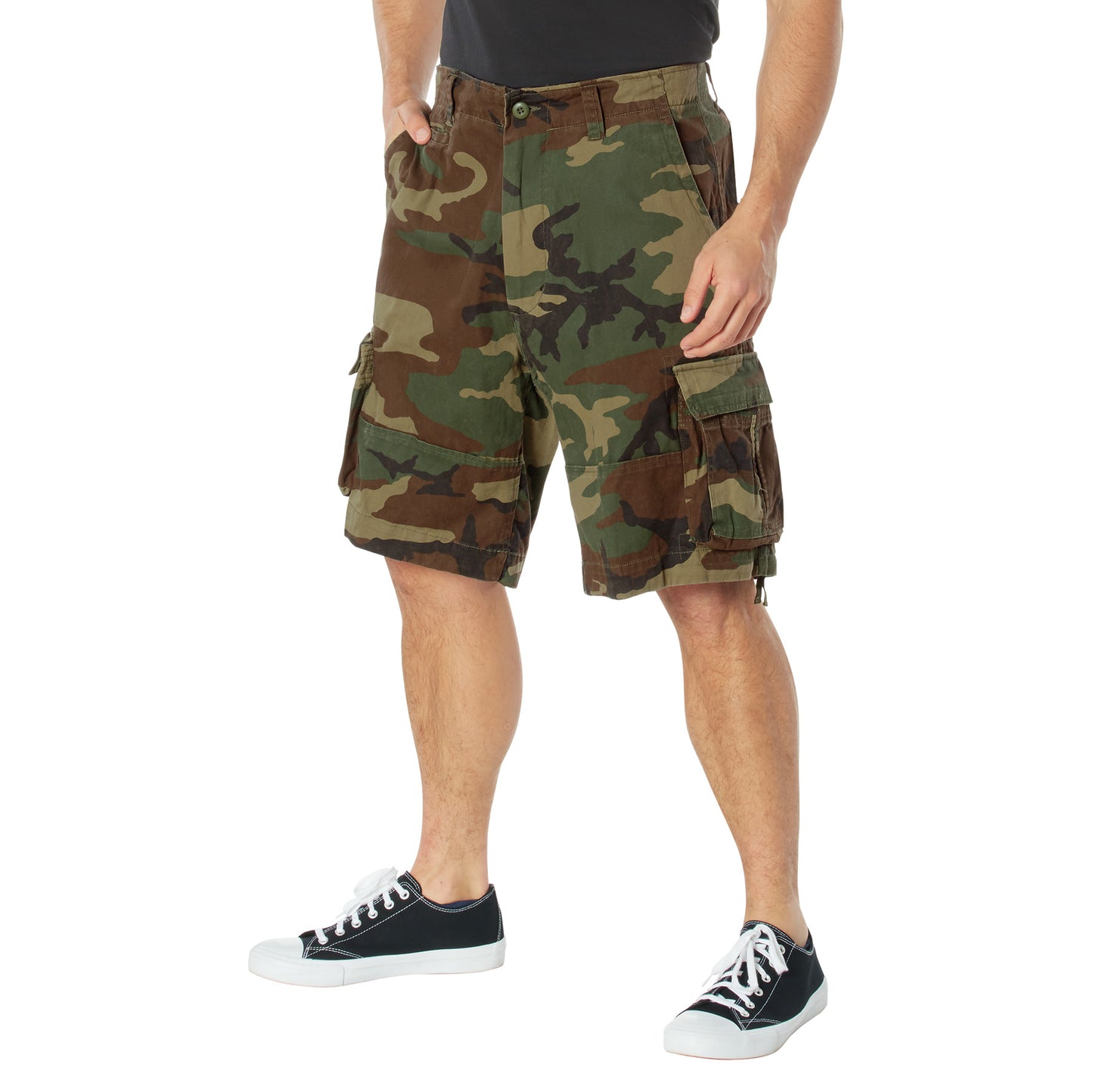 Vintage Utility Cargo Shorts