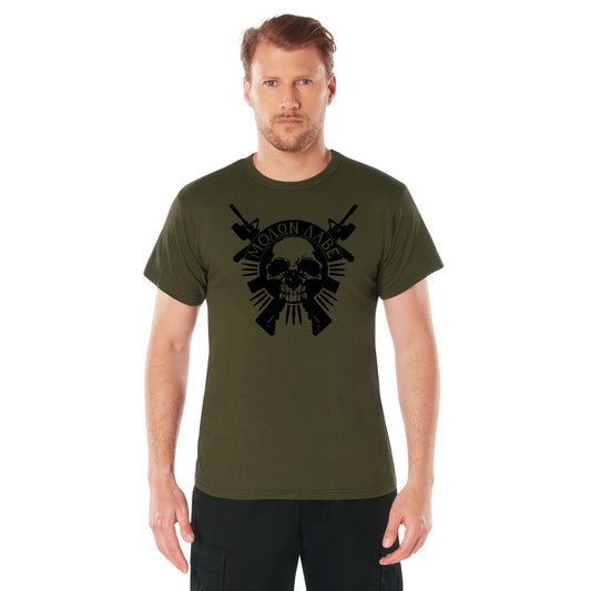 Molon Labe Skull T-Shirt