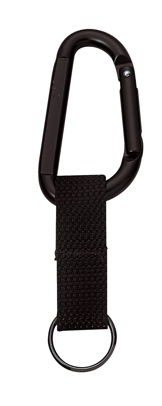 Jumbo 80MM Carabiner With Web Strap Key Ring