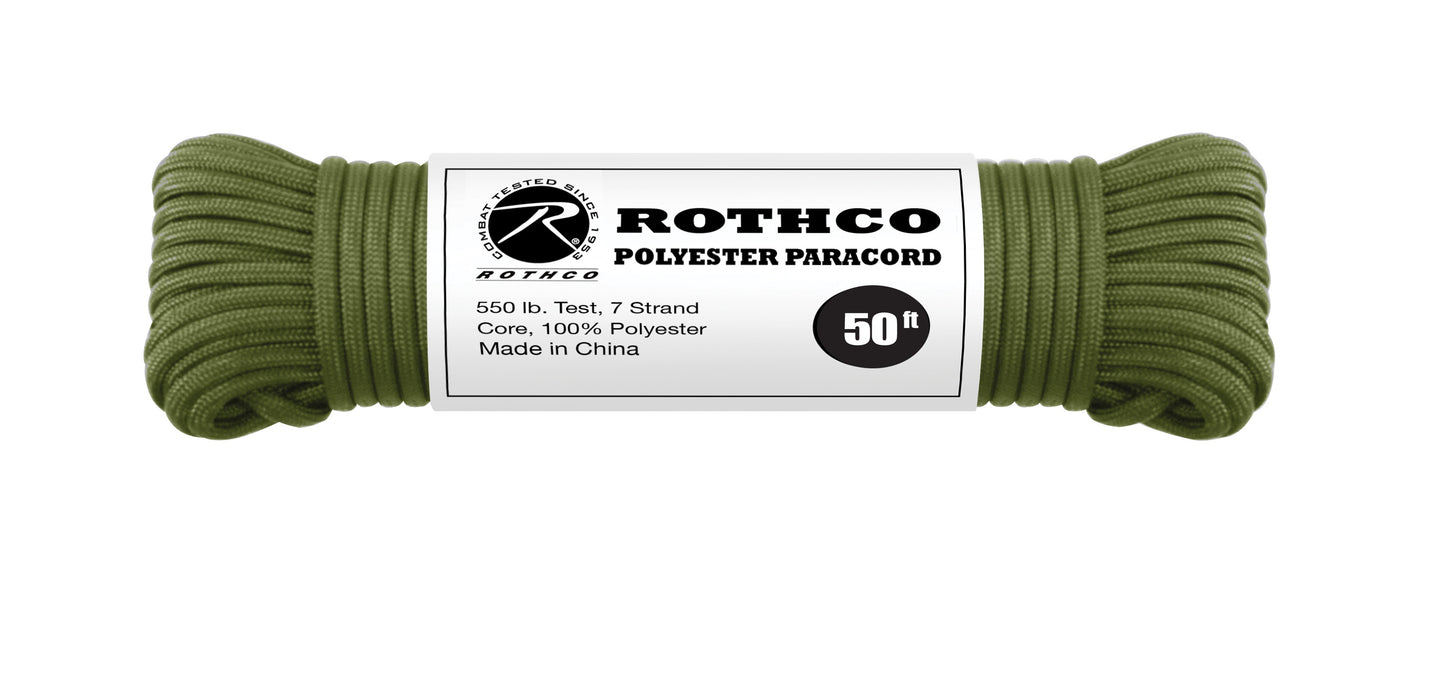 550lb Type III Polyester Paracord