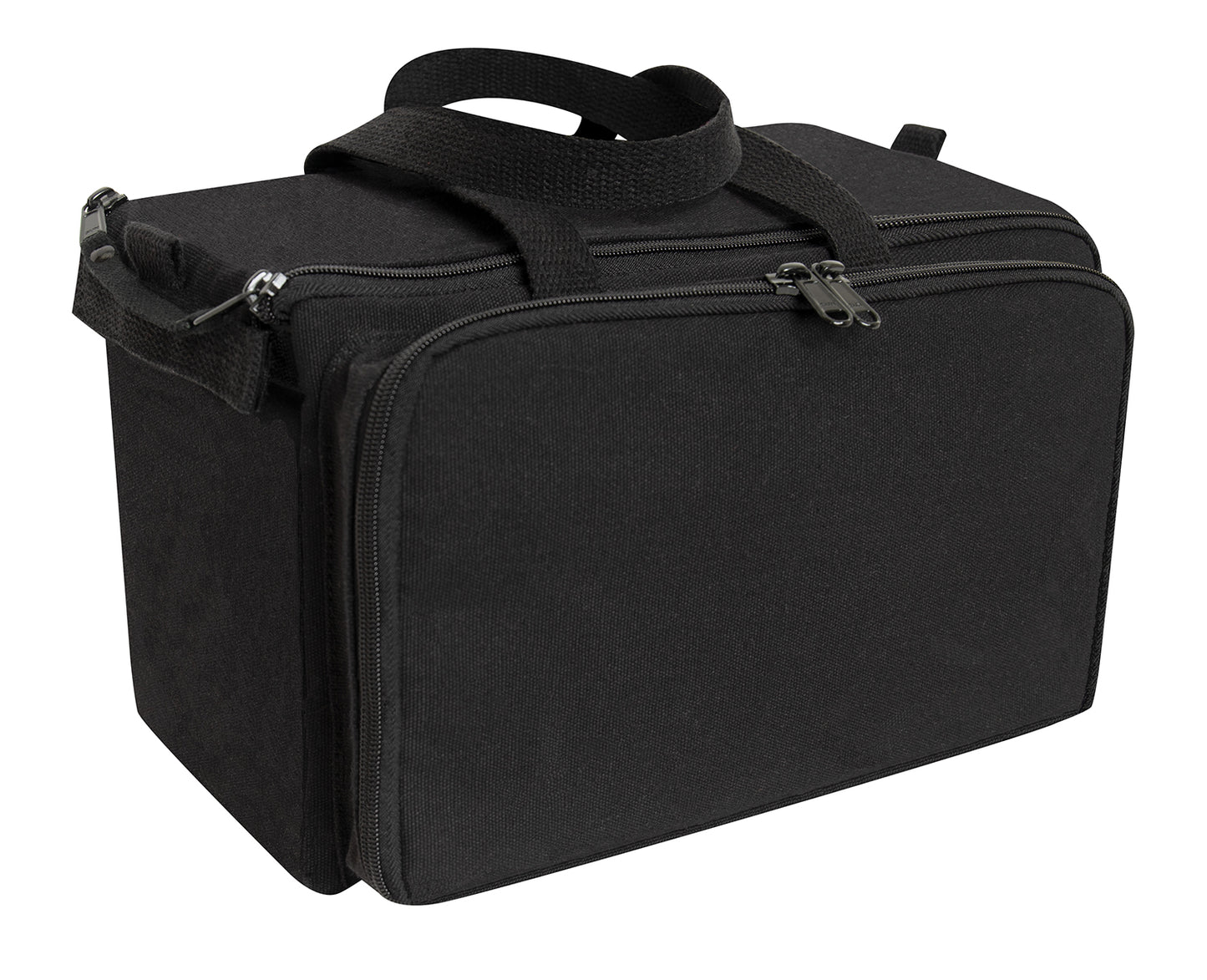 Canvas Tactical Shooting Range Bag - Black