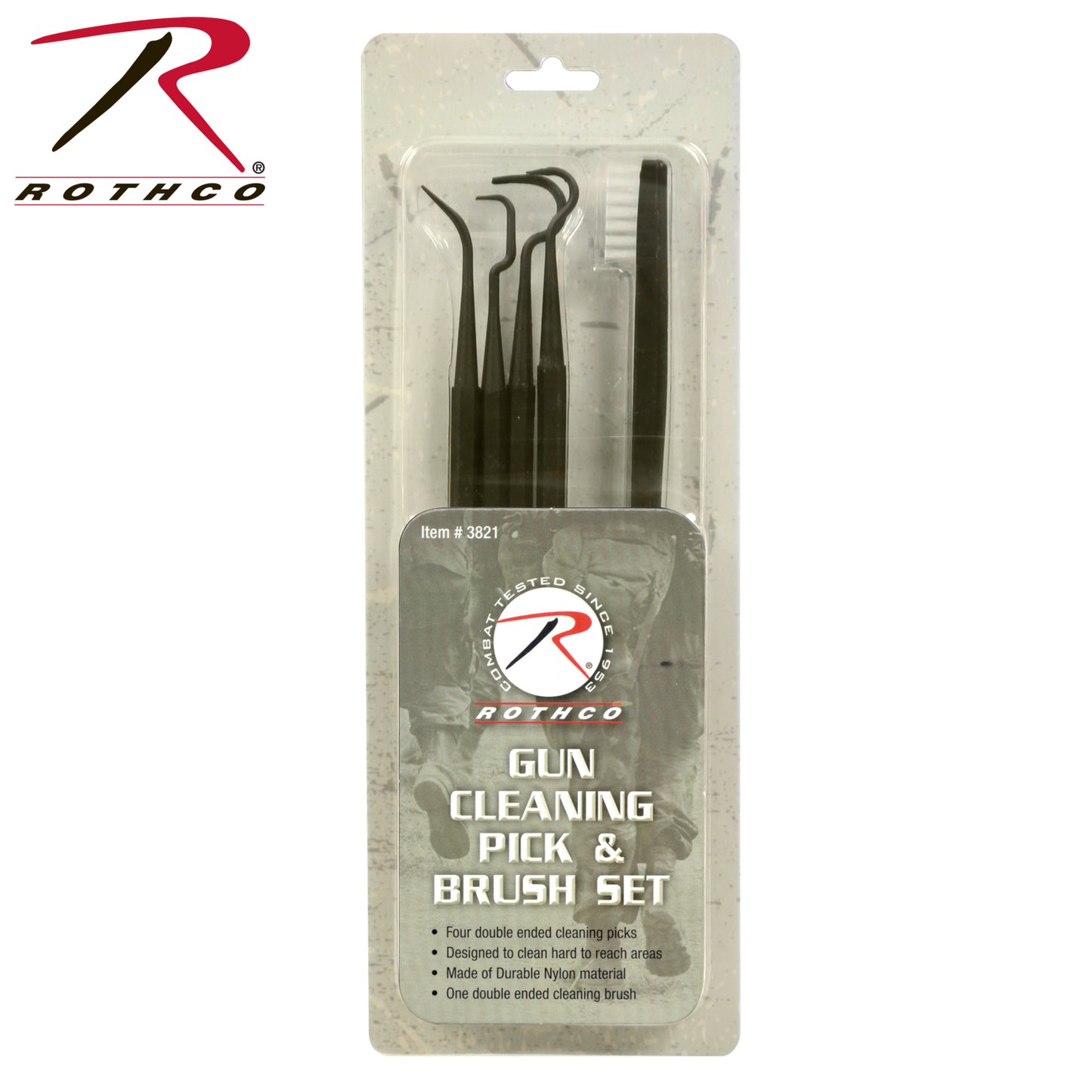 Gun Cleaning Pick & Brush Set