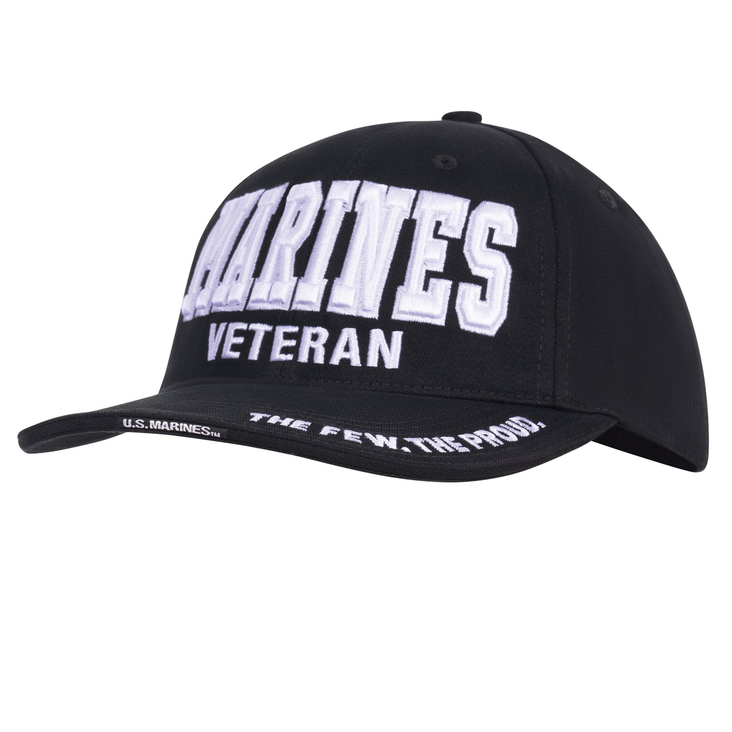 Deluxe Low Profile Military Branch Veteran Cap