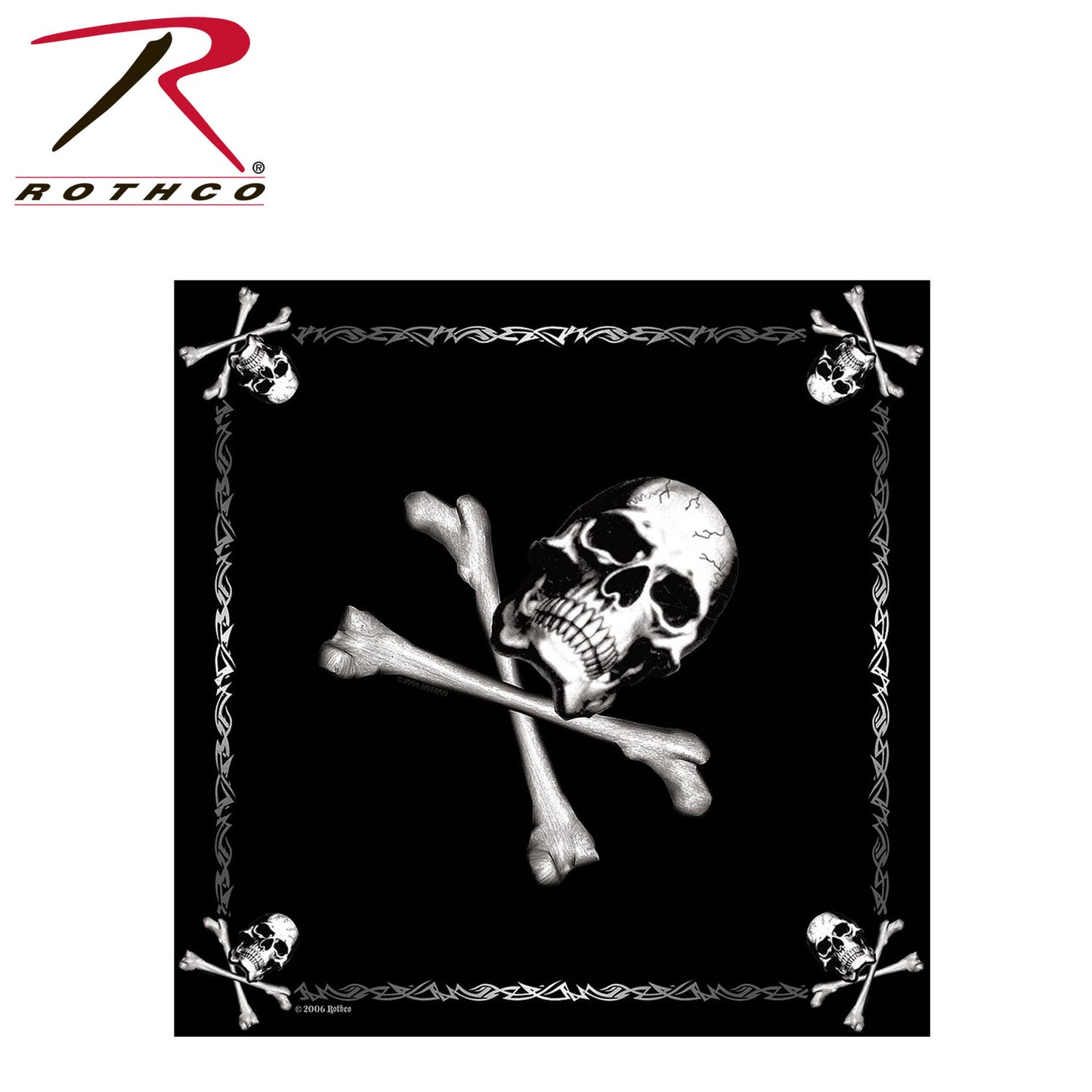 Skull Jolly Roger Bandana