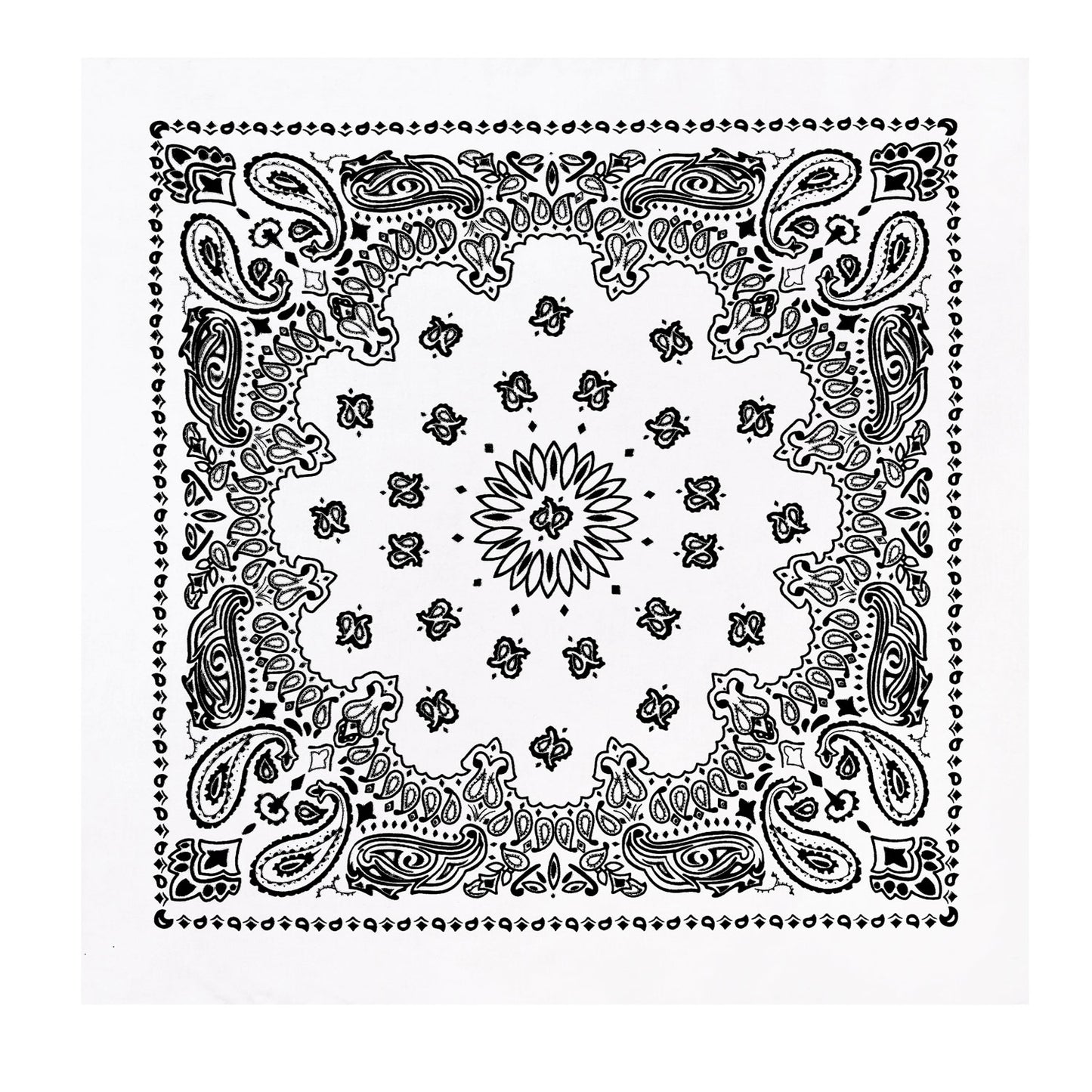 Trainmen Paisley Bandana - 22" X 22"