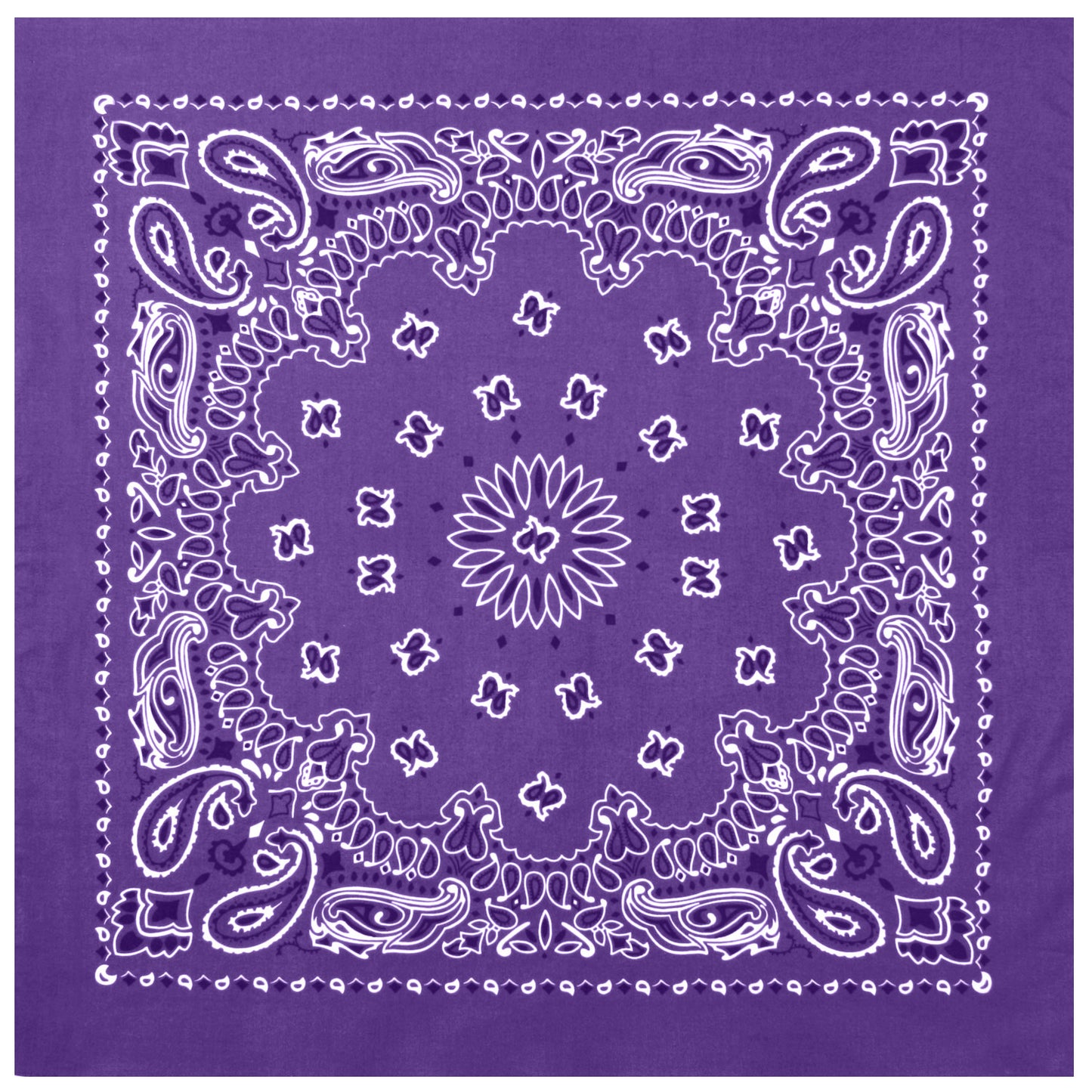 Trainmen Paisley Bandana - 22" X 22"
