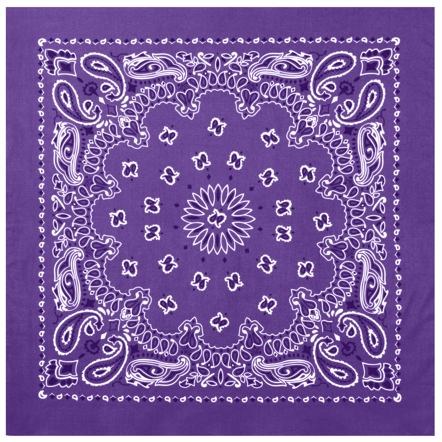 Trainmen Paisley Bandana - 22" X 22"