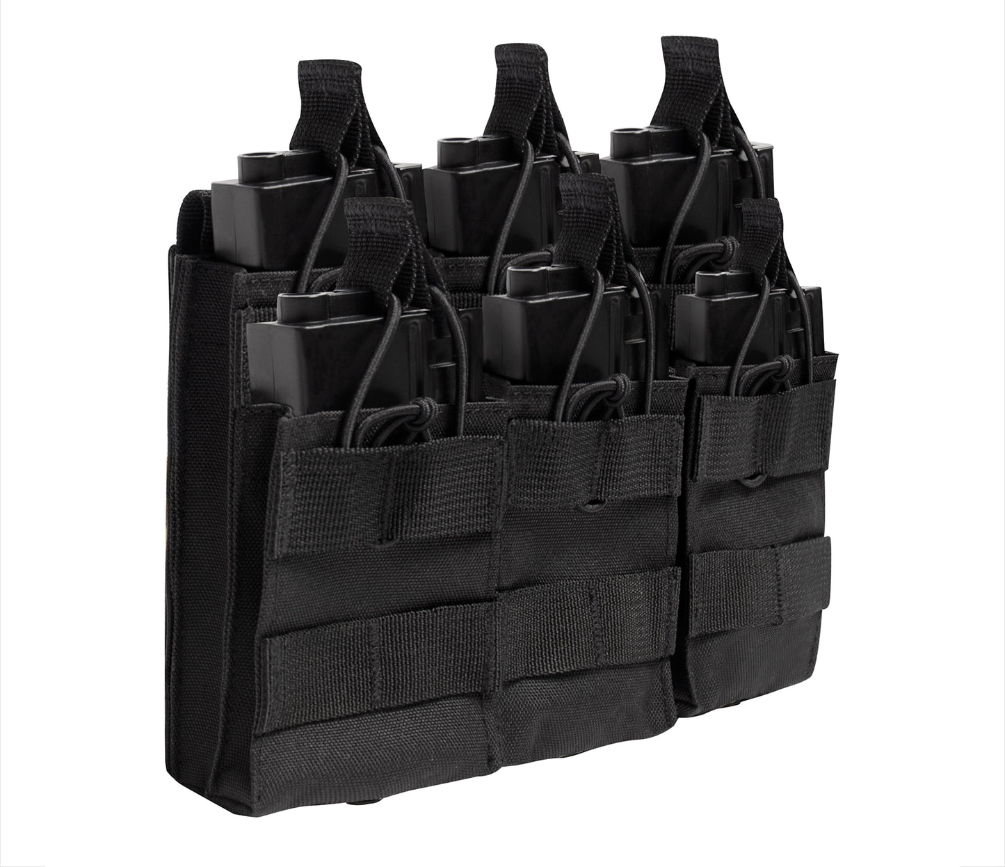 MOLLE Open Top Six Rifle Mag Pouch