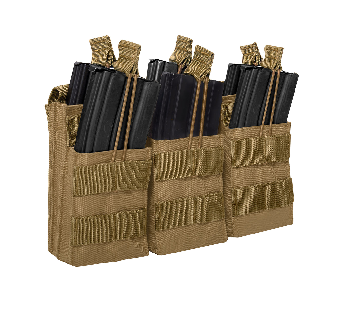 MOLLE Open Top Six Rifle Mag Pouch