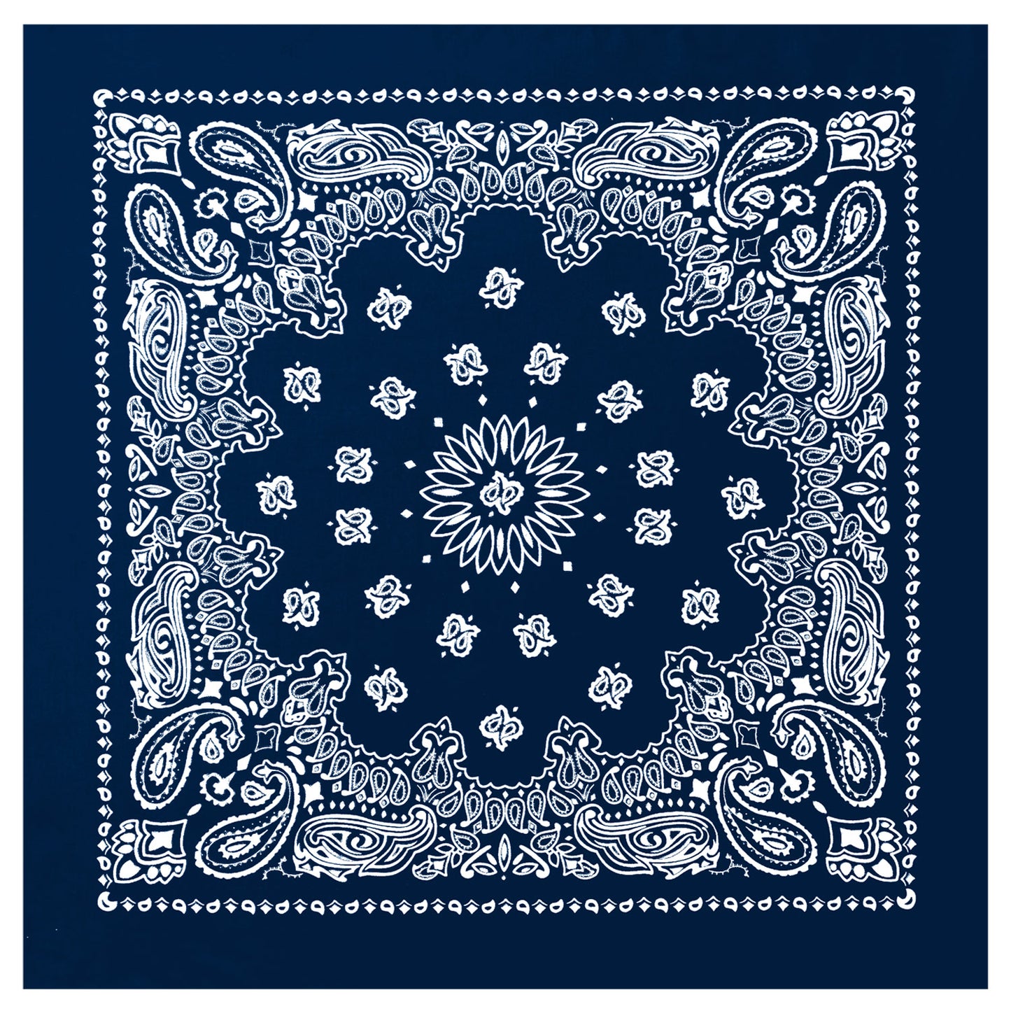 Trainmen Paisley Bandana - 22" X 22"