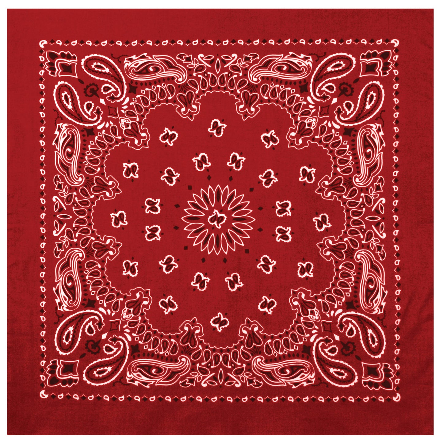 Trainmen Paisley Bandana - 22" X 22"