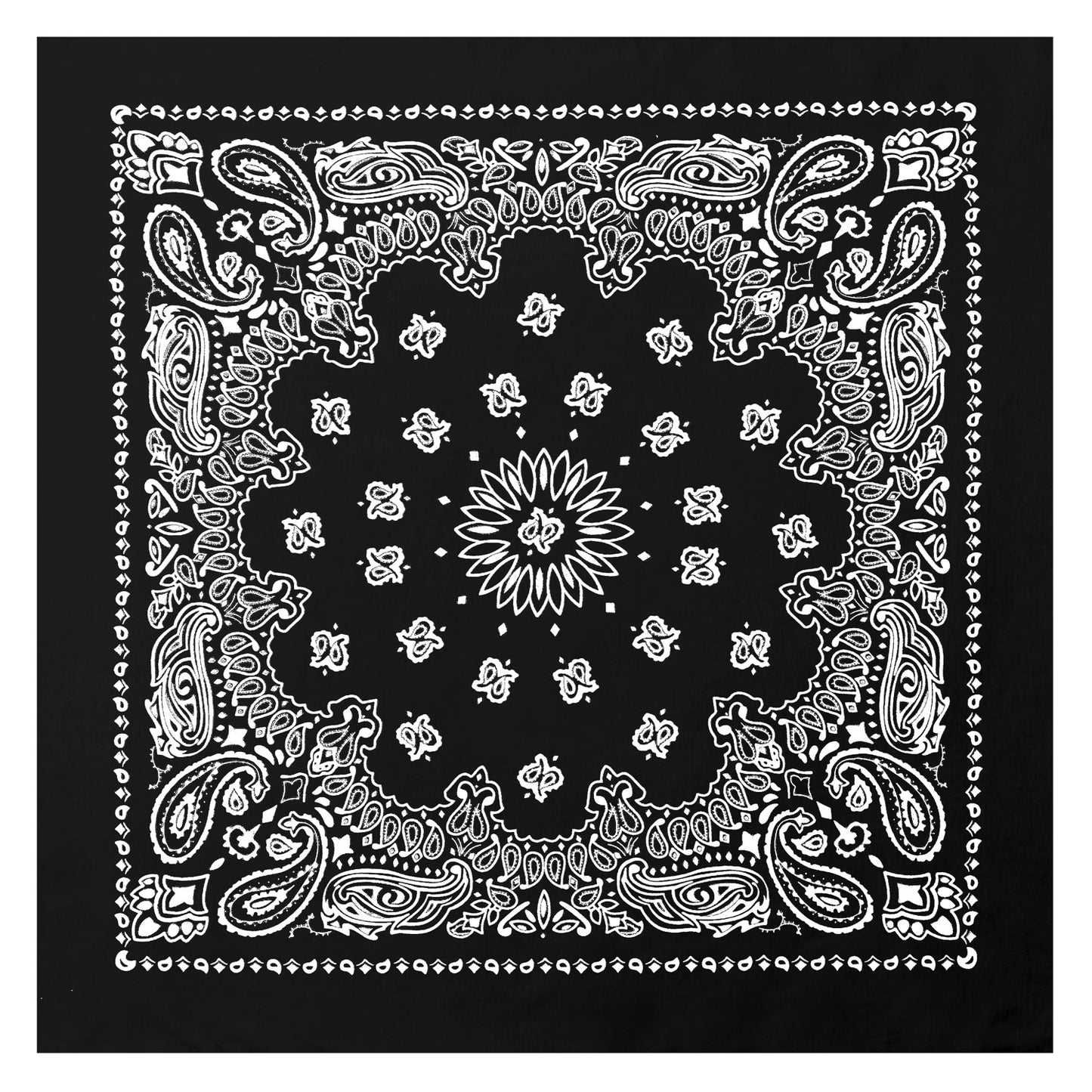 Trainmen Paisley Bandana - 22" X 22"