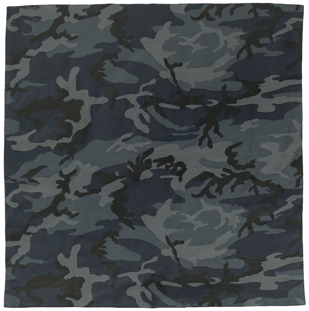 Large Camo Bandana 27 x 27 Inch