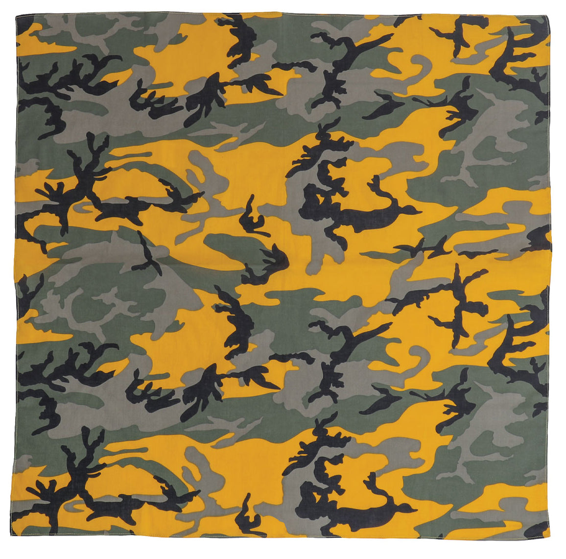 Large Camo Bandana 27 x 27 Inch