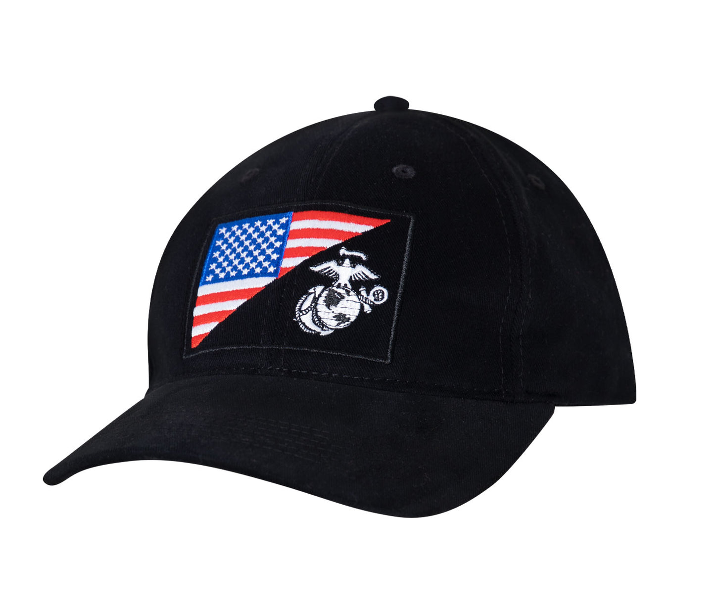 USMC Eagle, Globe and Anchor / US Flag Low Pro Cap