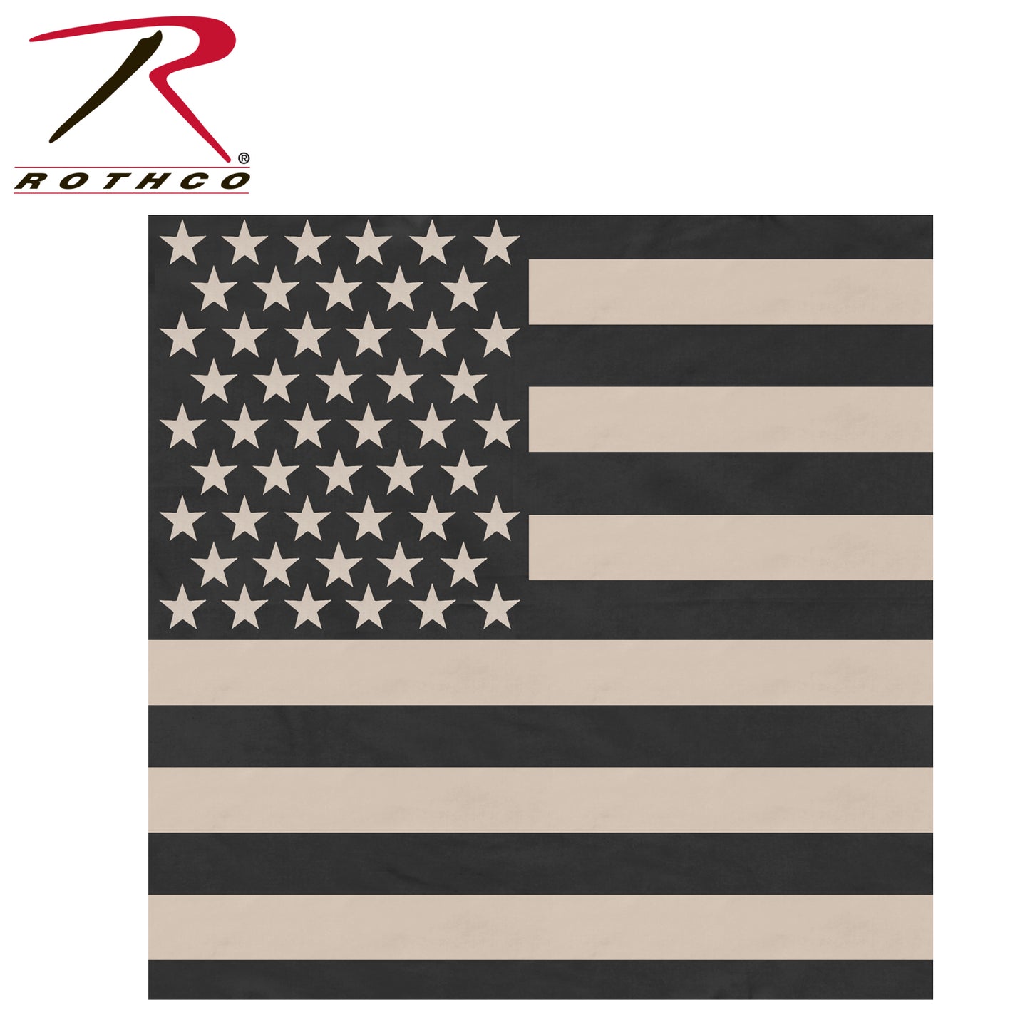 Subdued US Flag Bandana