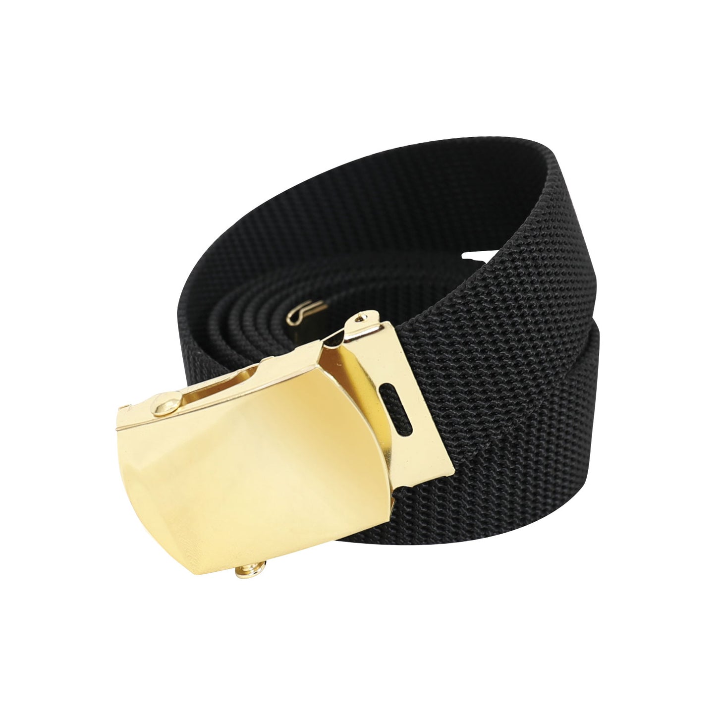 Nylon Web Belt - Black Webbing