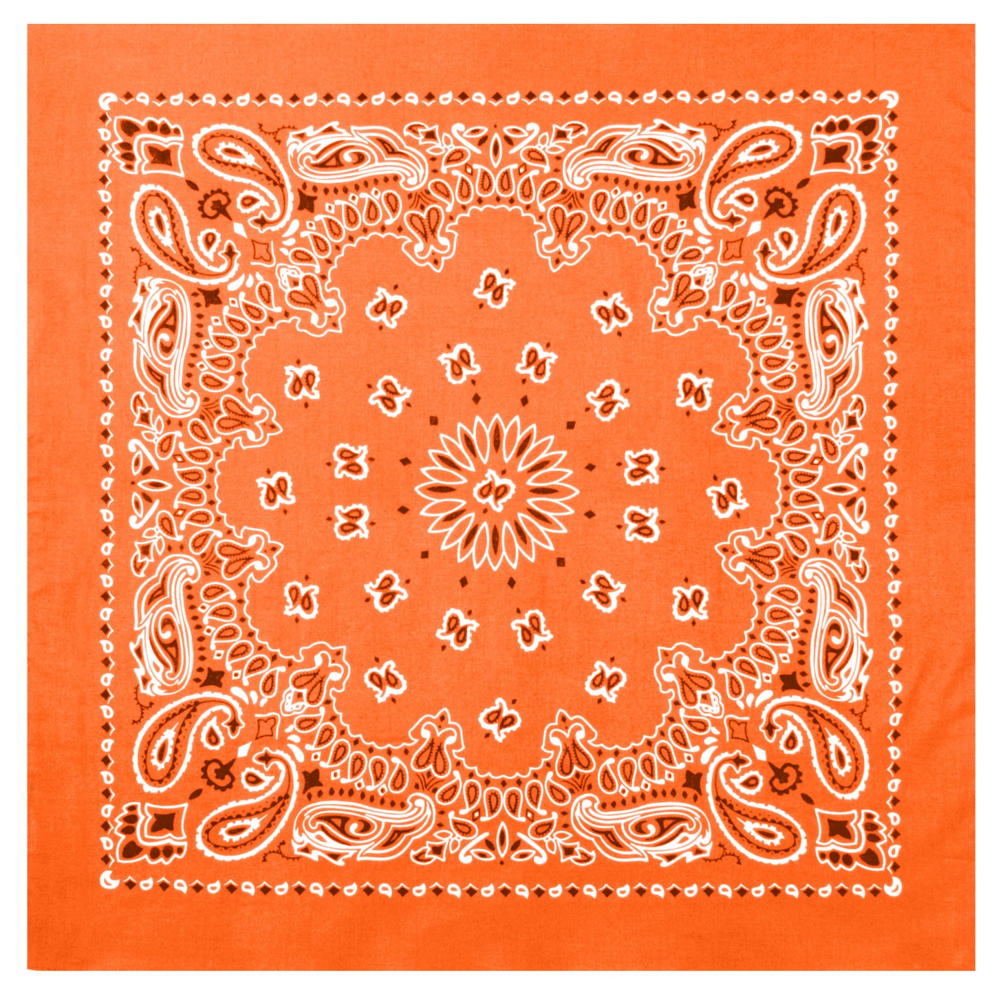 Trainmen Paisley Bandana - 22" X 22"