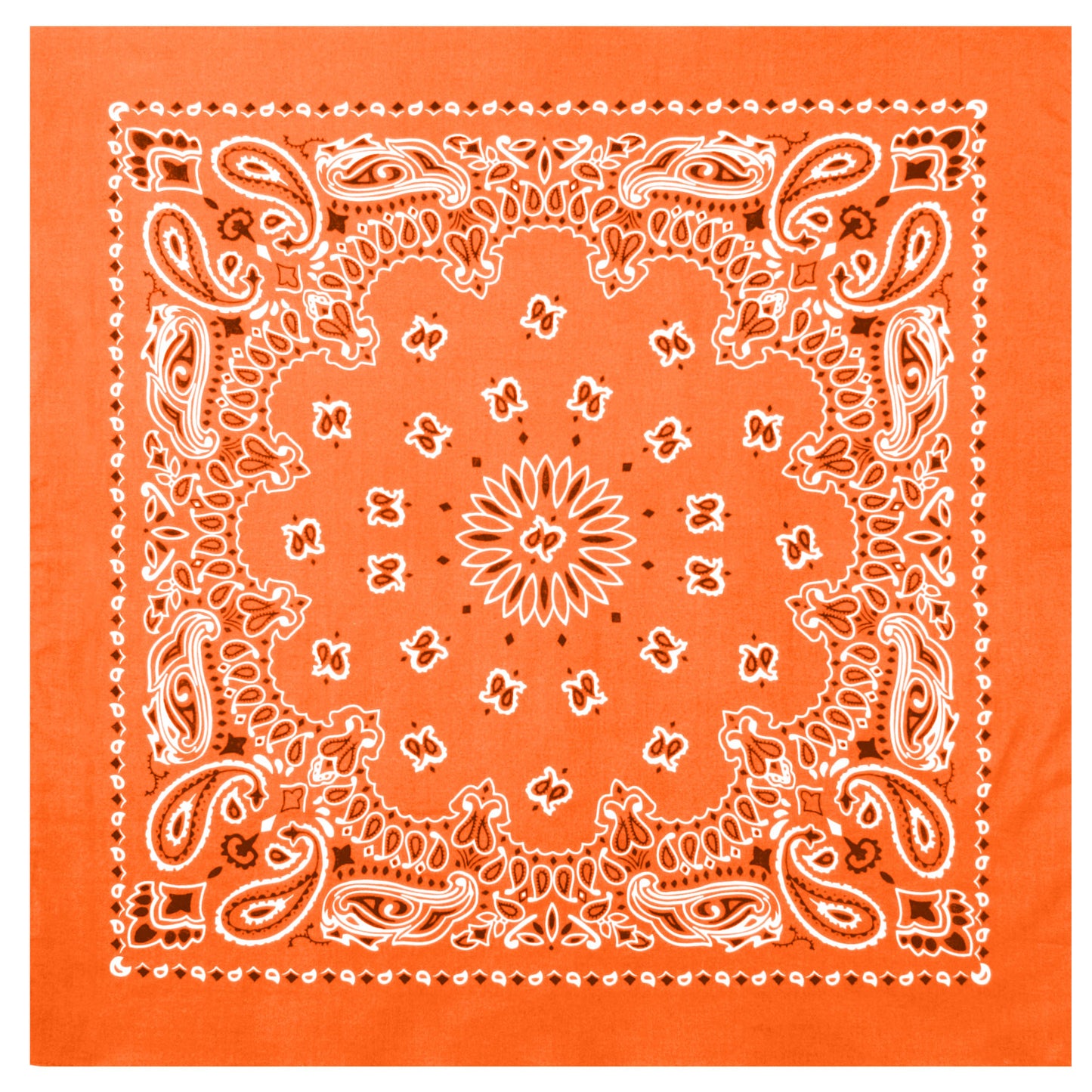 Trainmen Paisley Bandana - 22" X 22"