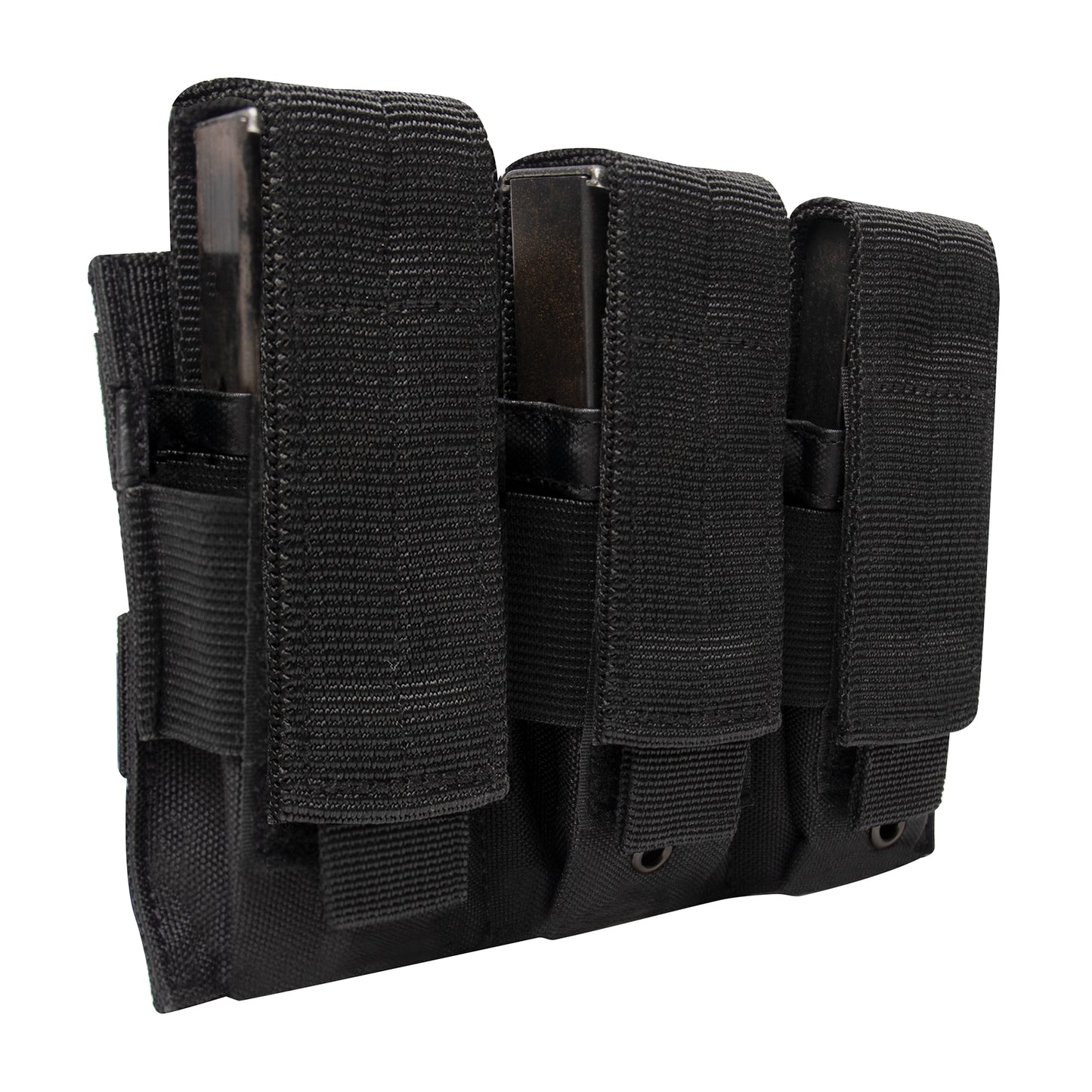 MOLLE Triple Pistol Mag Pouch