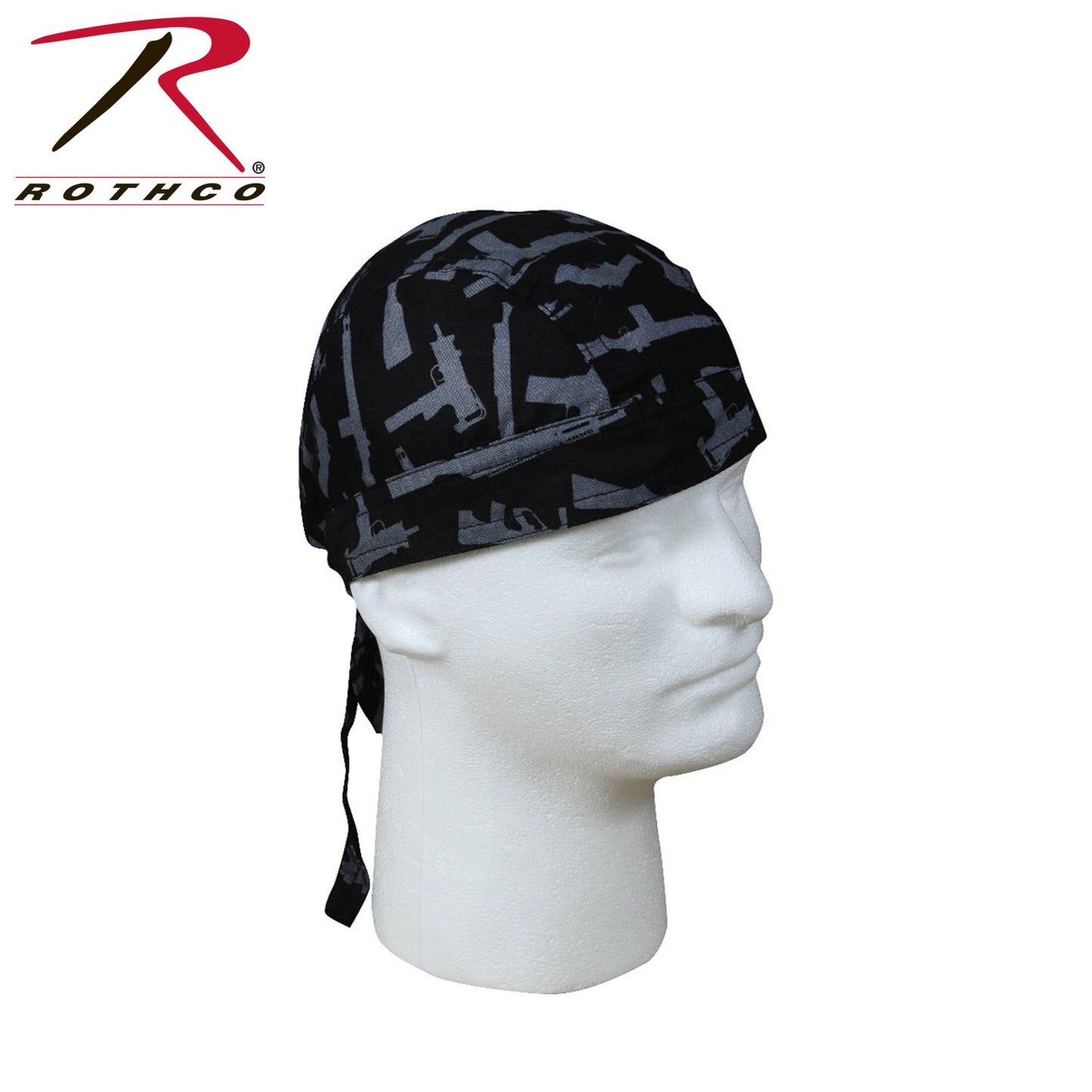 Gun Pattern Headwrap