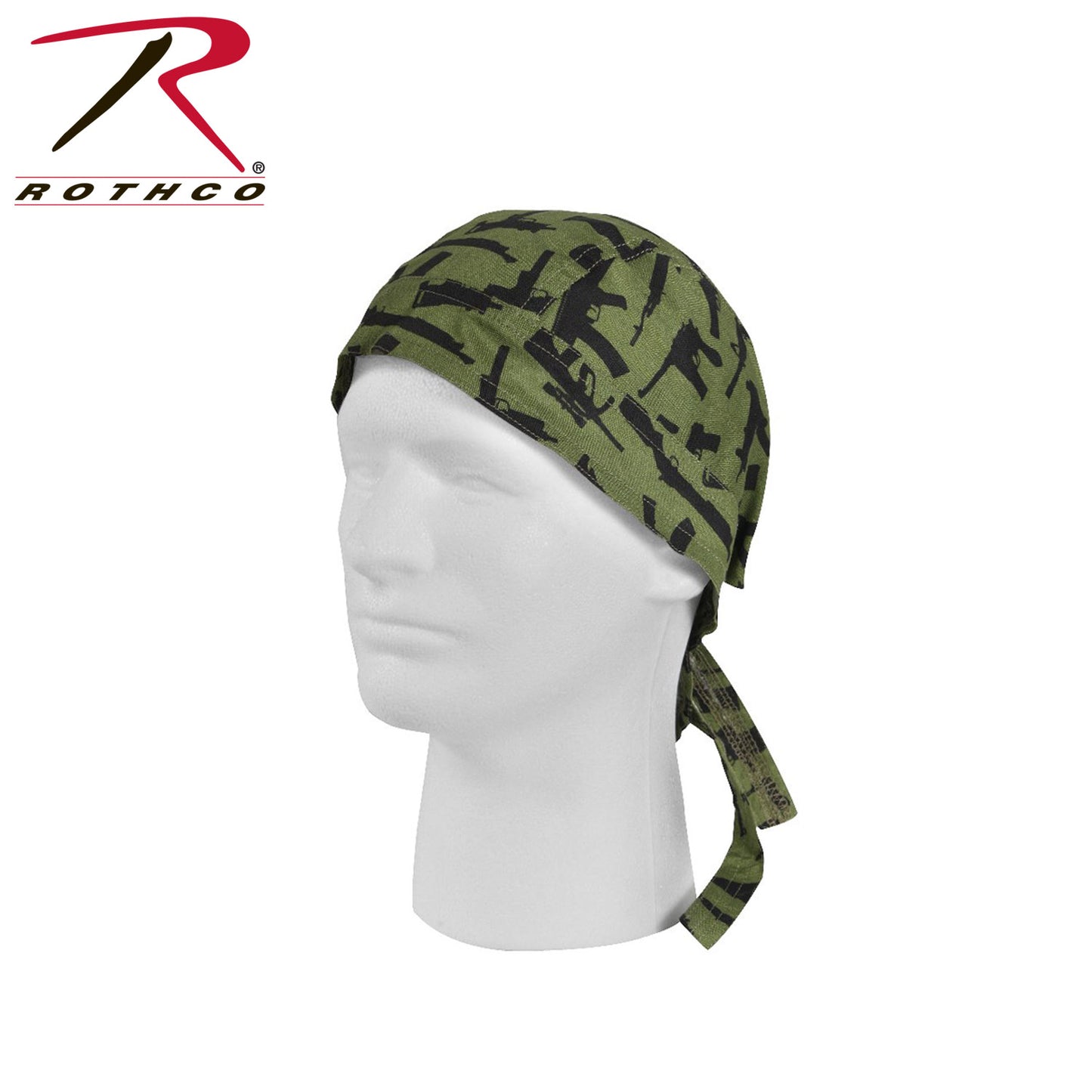 Gun Pattern Headwrap