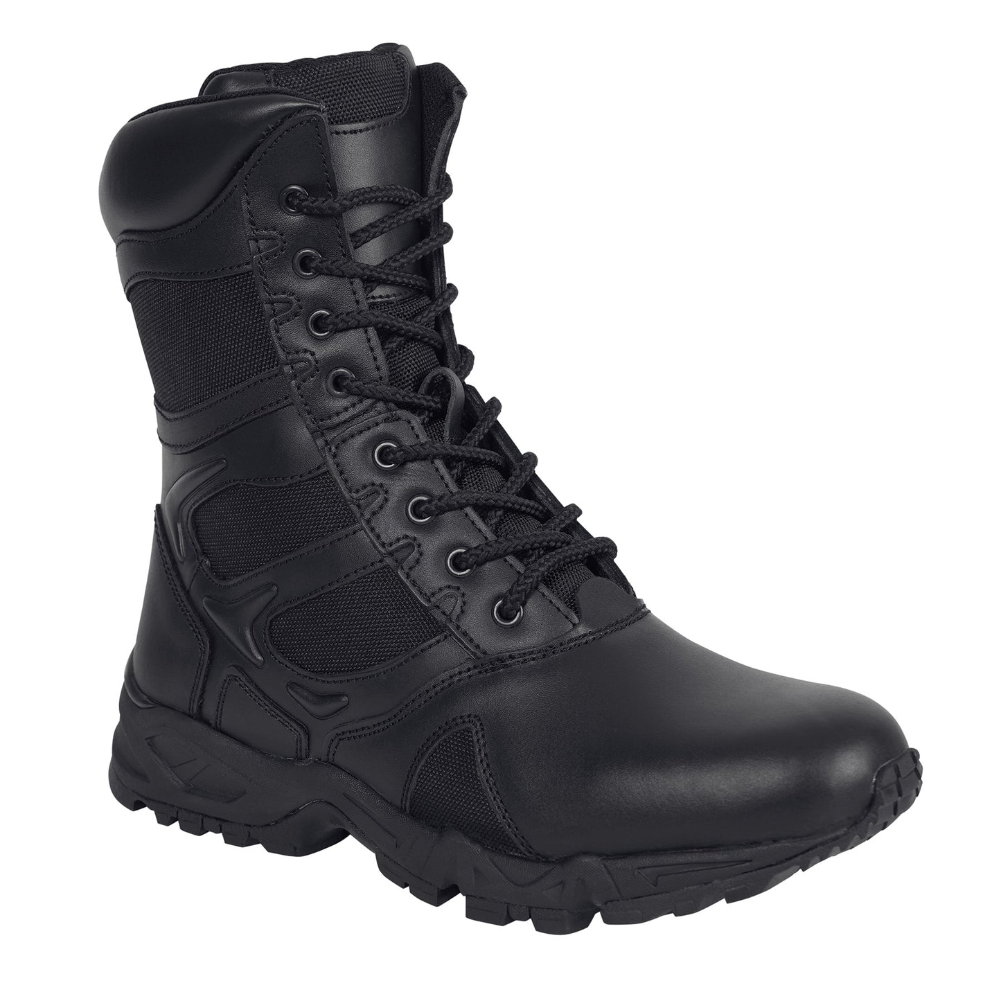 Forced Entry Deployment Boot With Side Zipper - 8 Inch