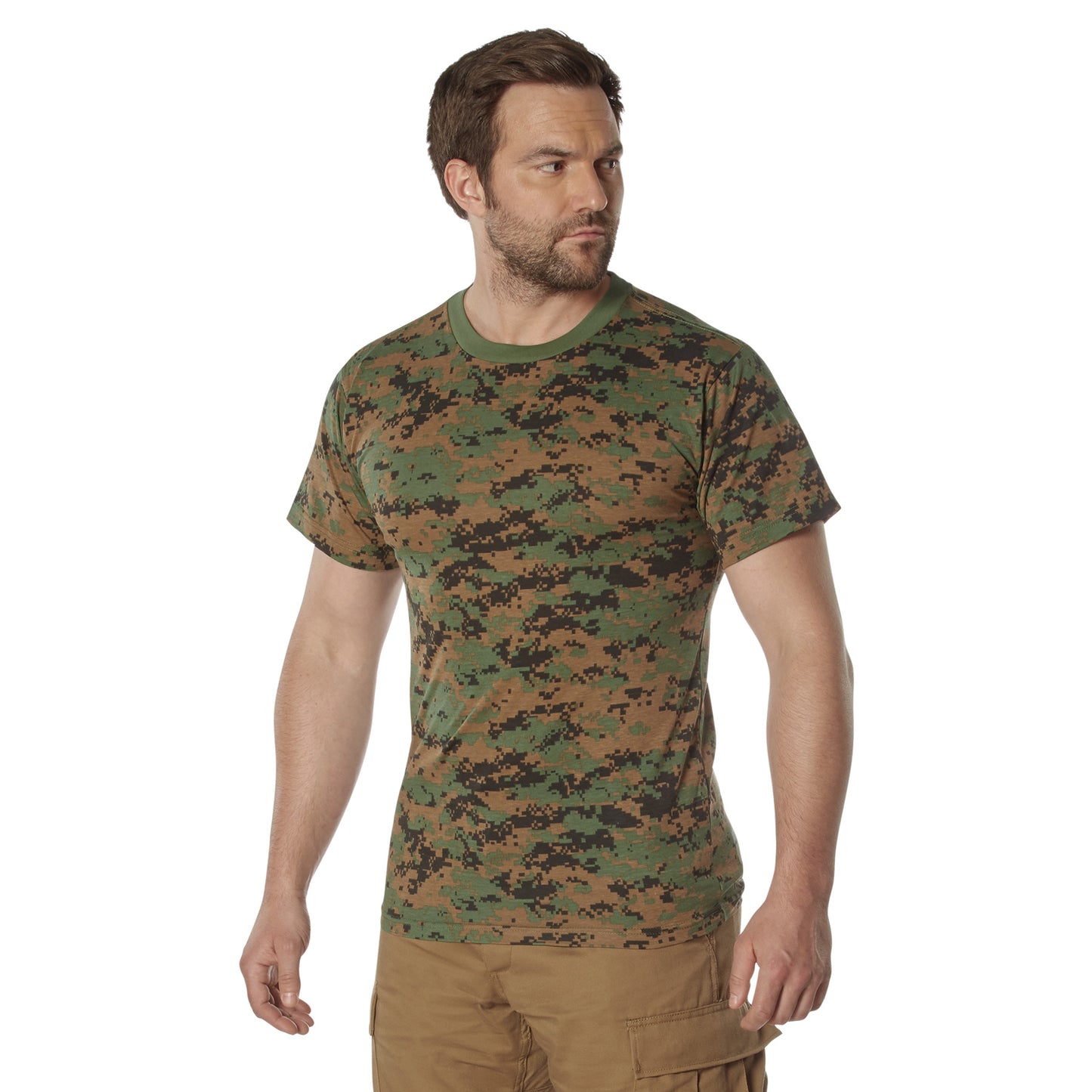 Camo 100% Cotton T-Shirt