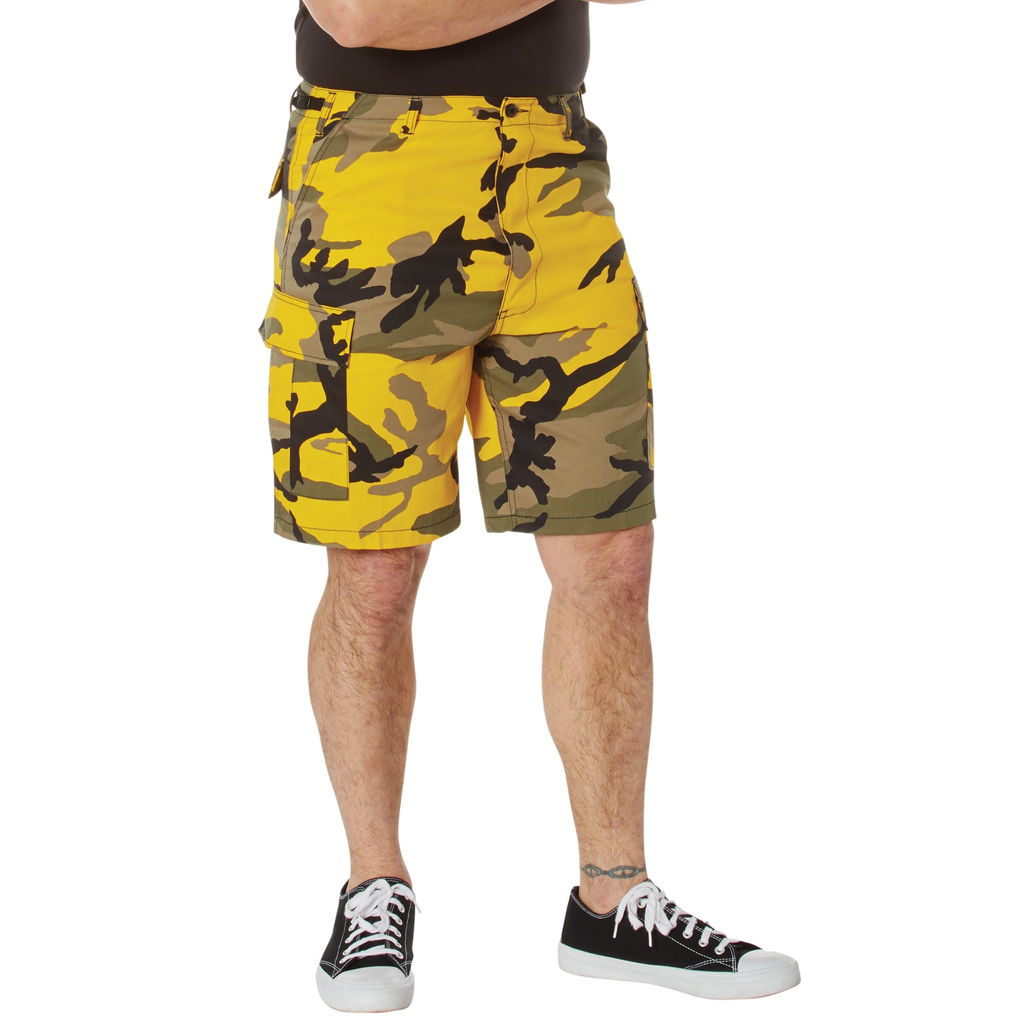 Colored Camo BDU Shorts