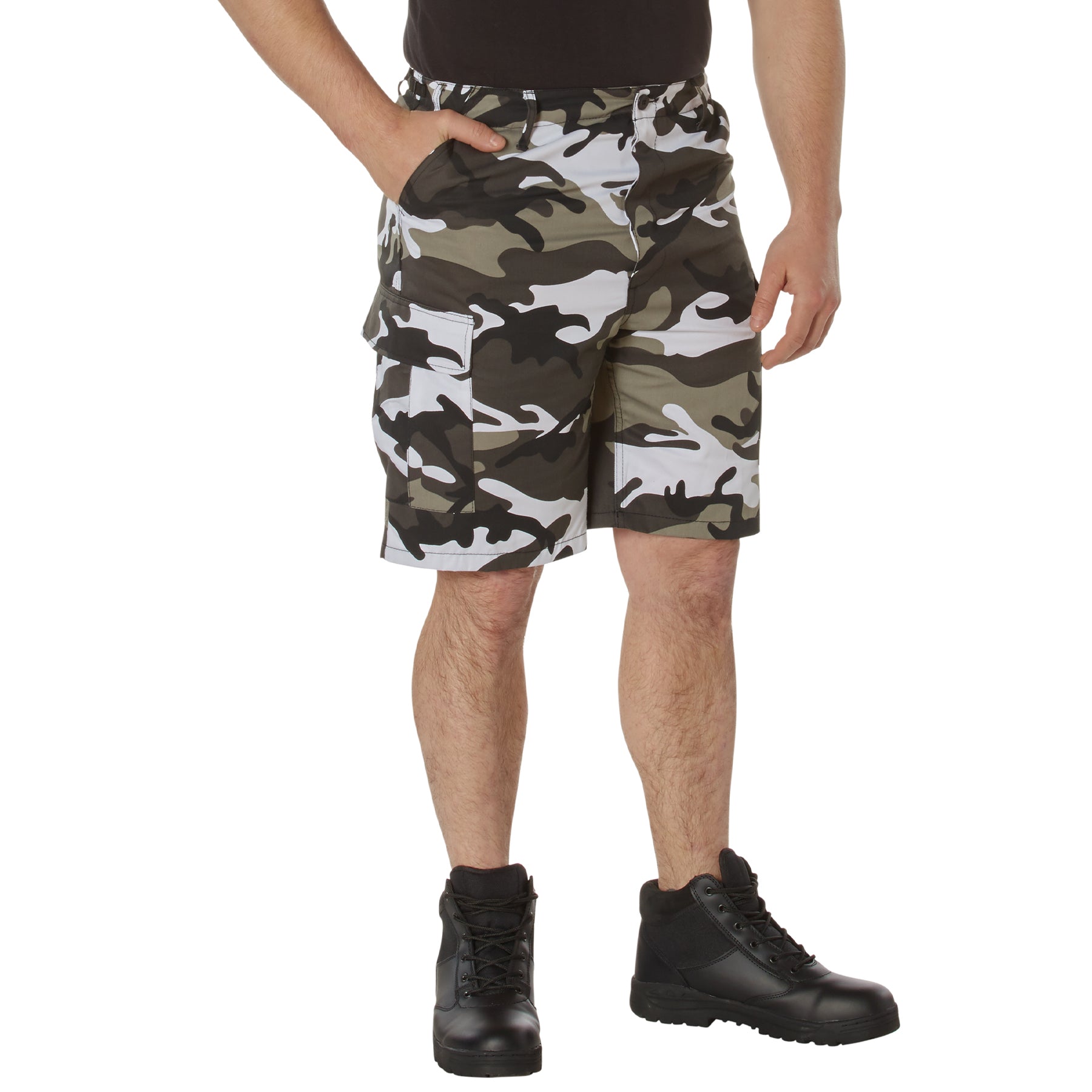 Colored Camo BDU Shorts1