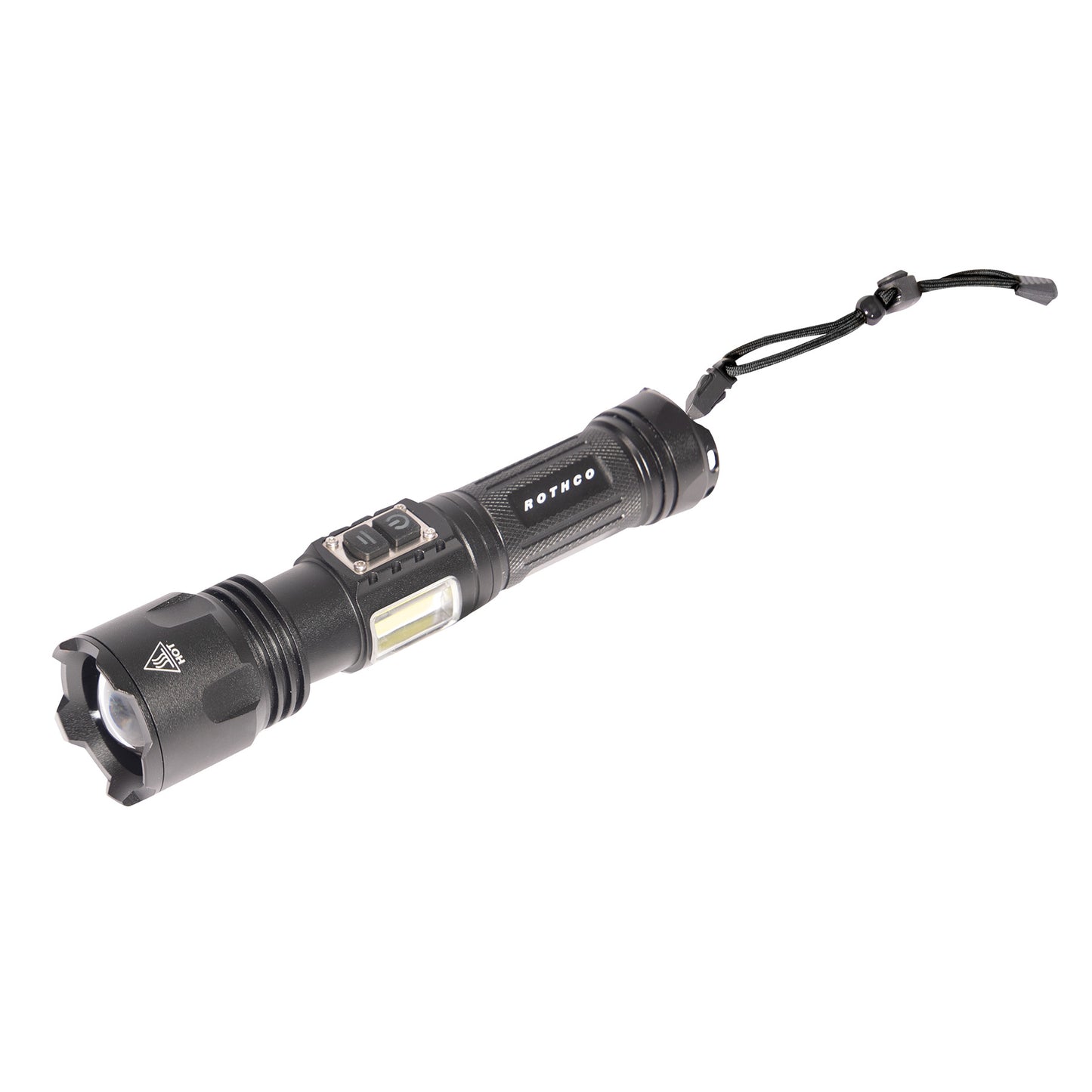 Rechargeable LED Tactical Task Light with Zoom - 2000 Lumens