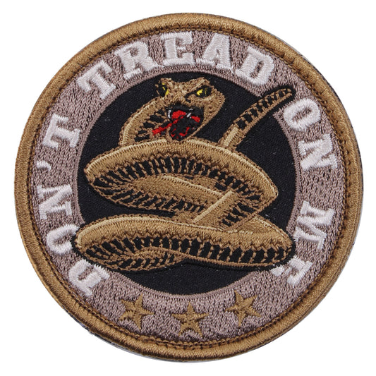 Don't Tread On Me Round Morale Patch