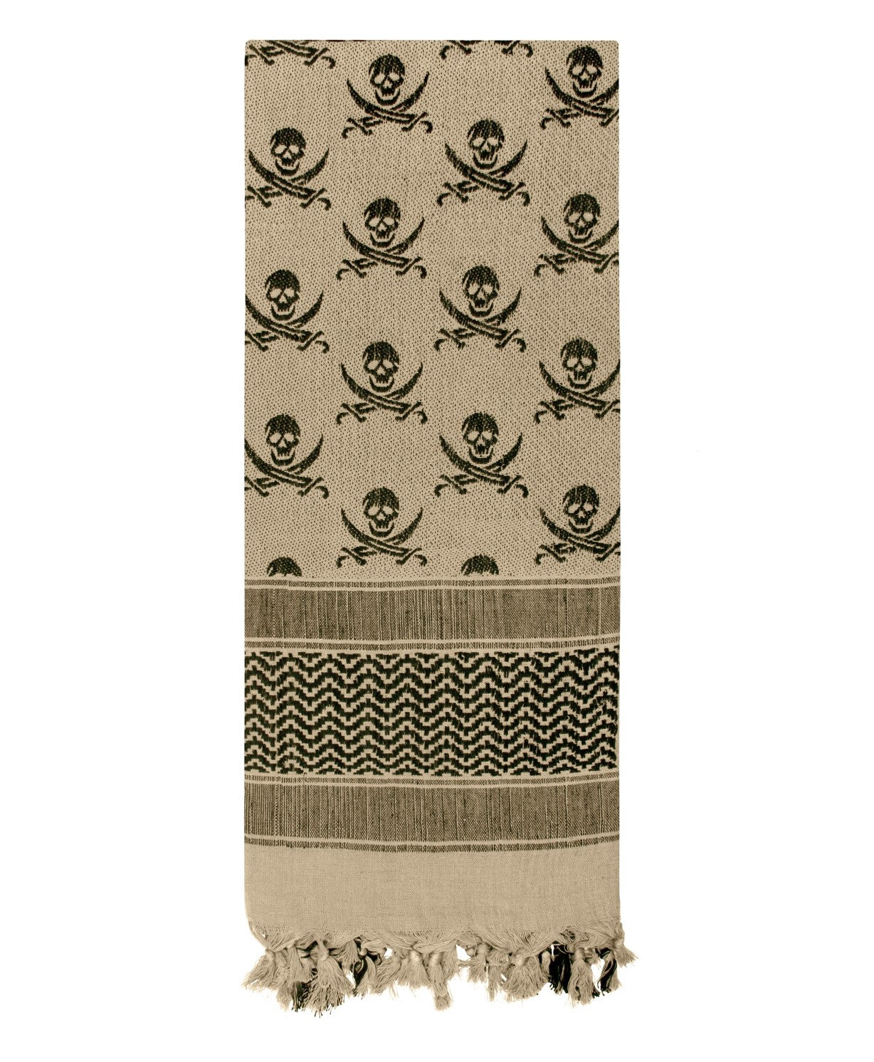 Skulls Shemagh Tactical Desert Keffiyeh Scarf