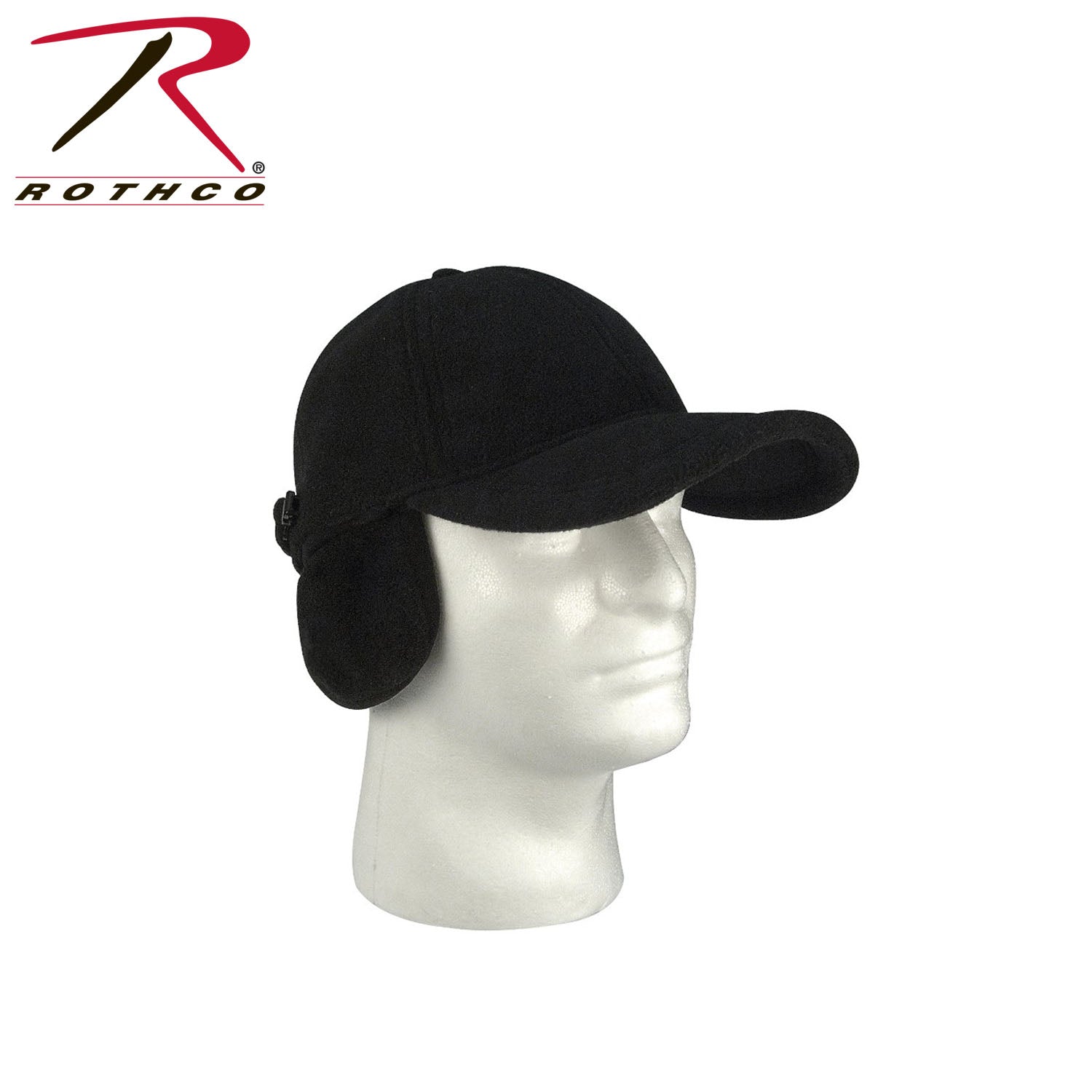 Fleece Low Profile Cap With Earflaps – Army Navy Store