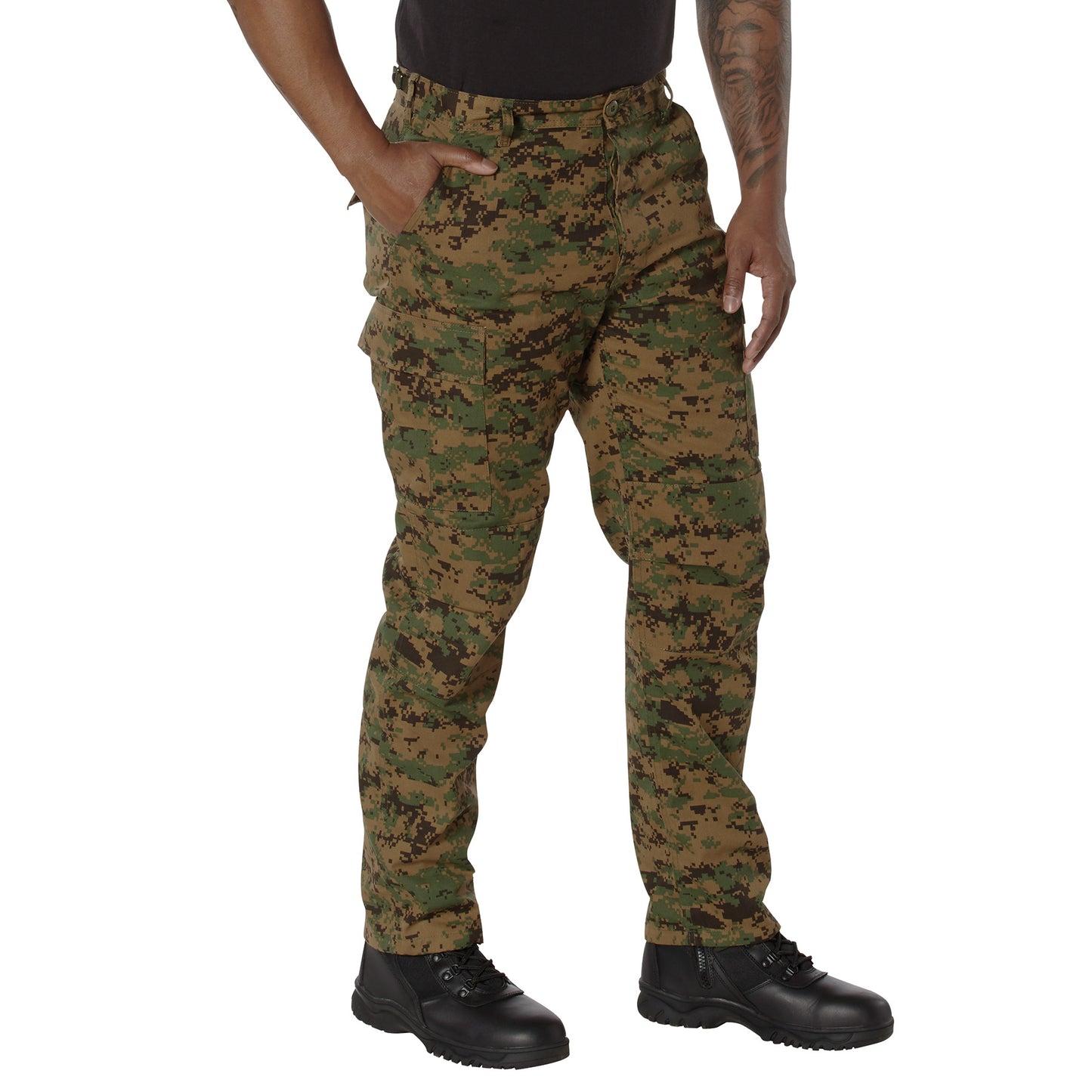 Digital Camo Tactical BDU Pants